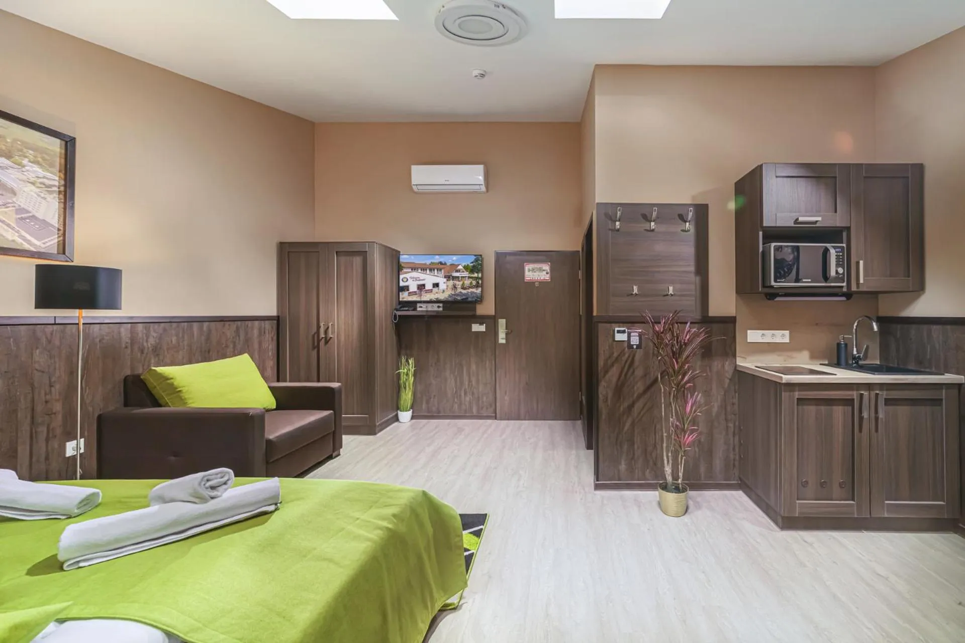 Bed in Park Hotel Bükfürdő