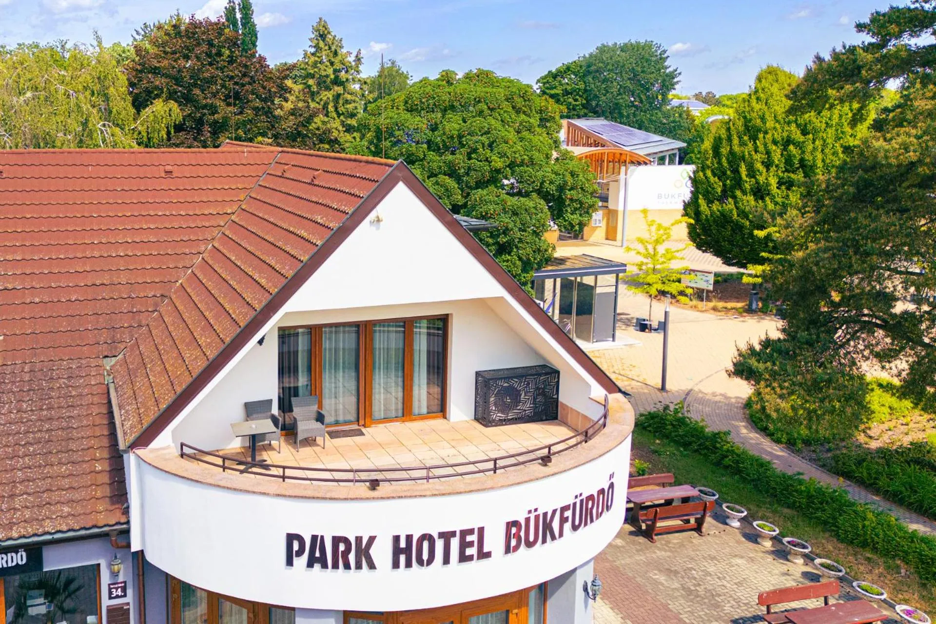 Property building in Park Hotel Bükfürdő