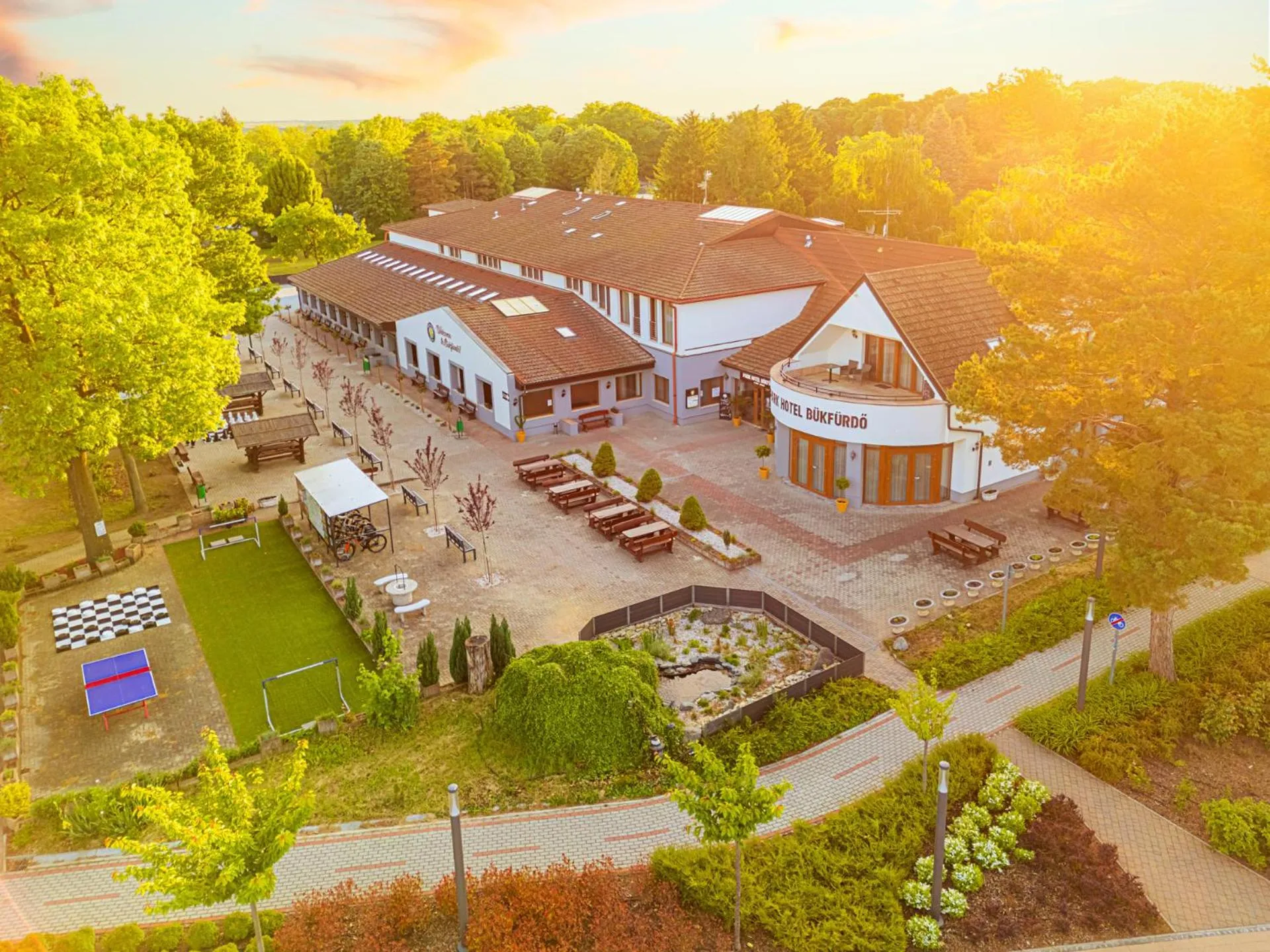 Property building in Park Hotel Bükfürdő