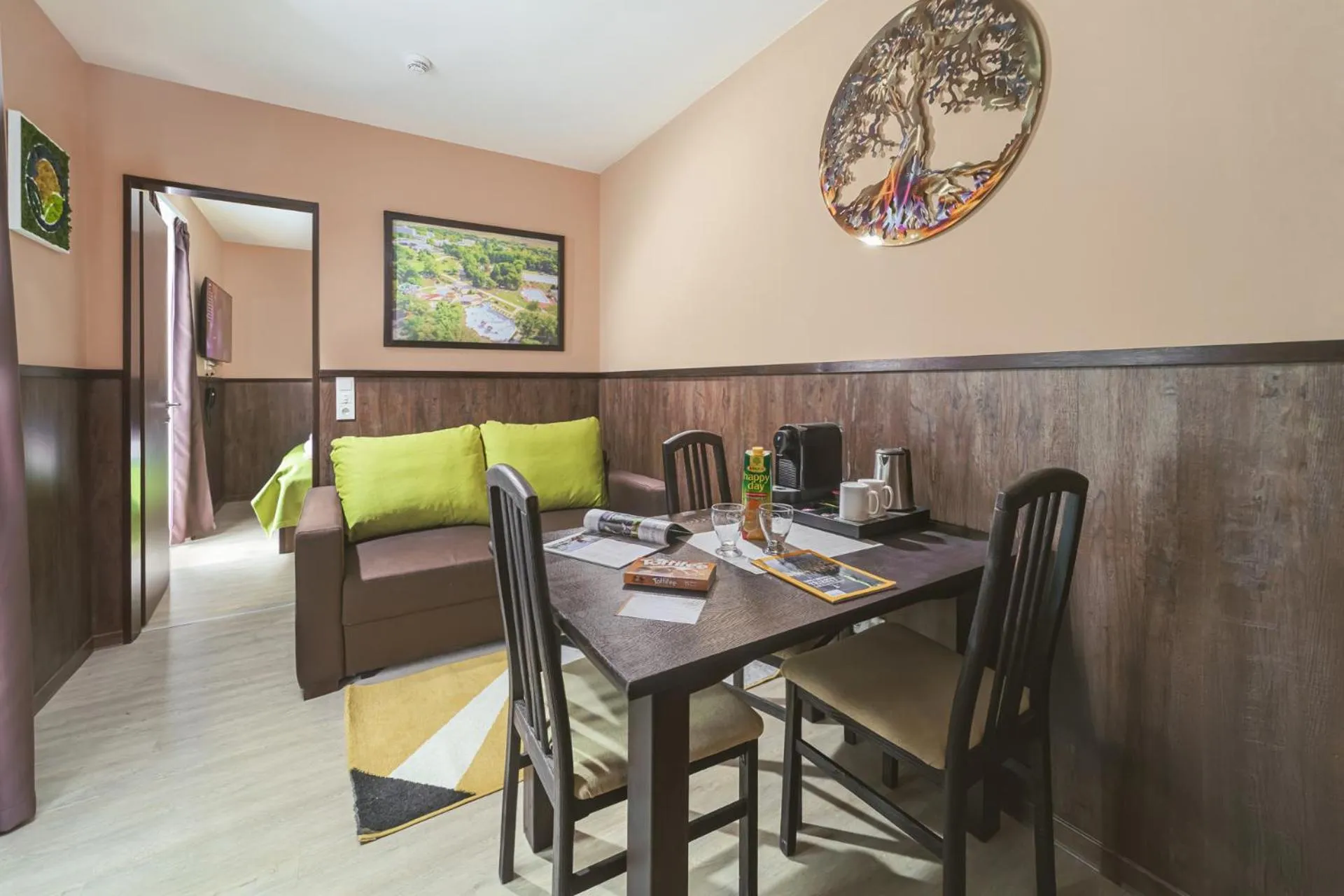 Living room in Park Hotel Bükfürdő