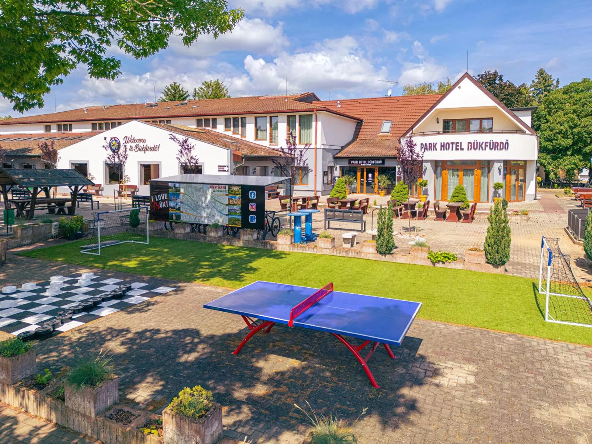 Property building in Park Hotel Bükfürdő