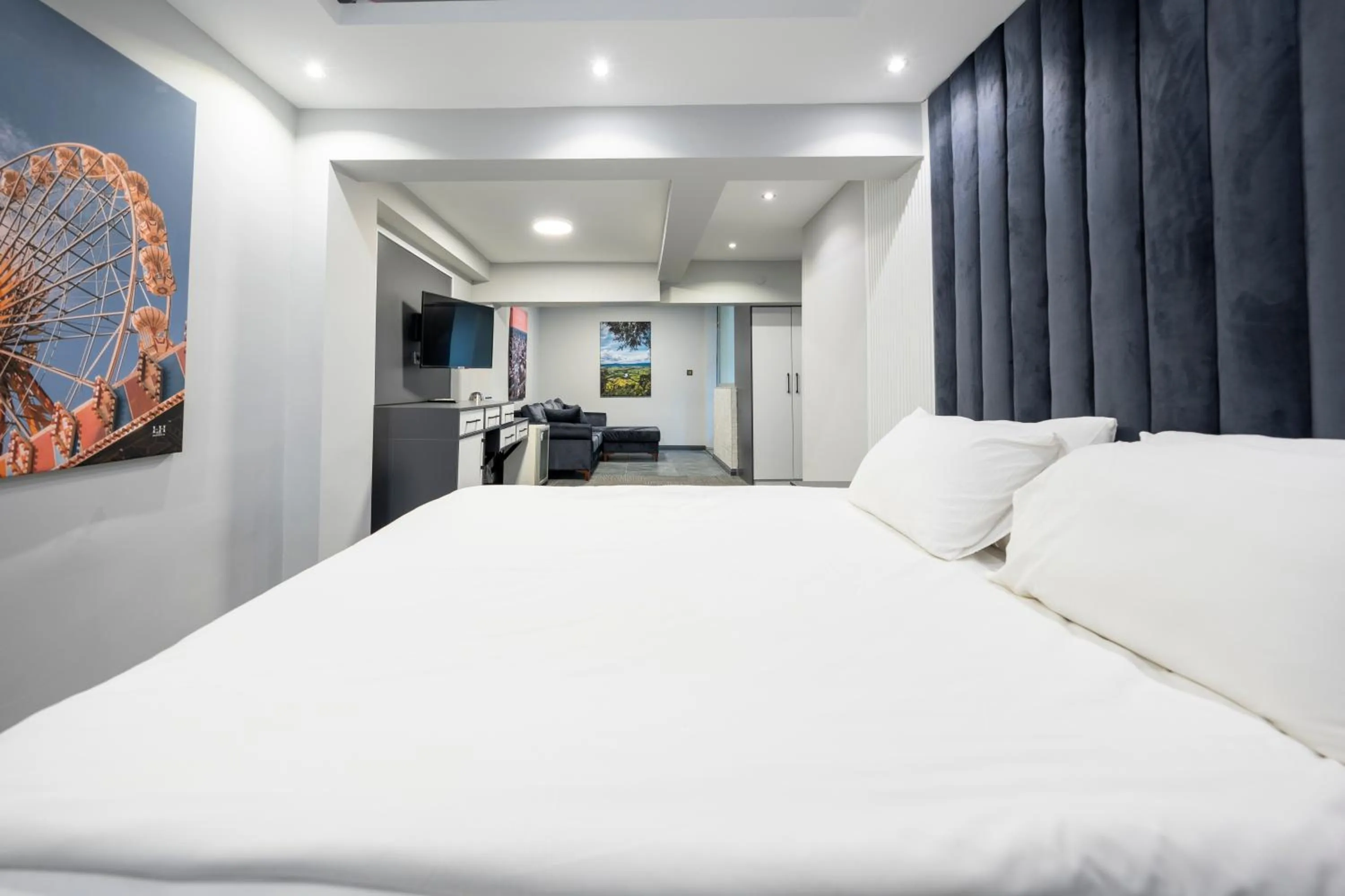 Bedroom, Bed in Maltepe MANHATTAN OTEL