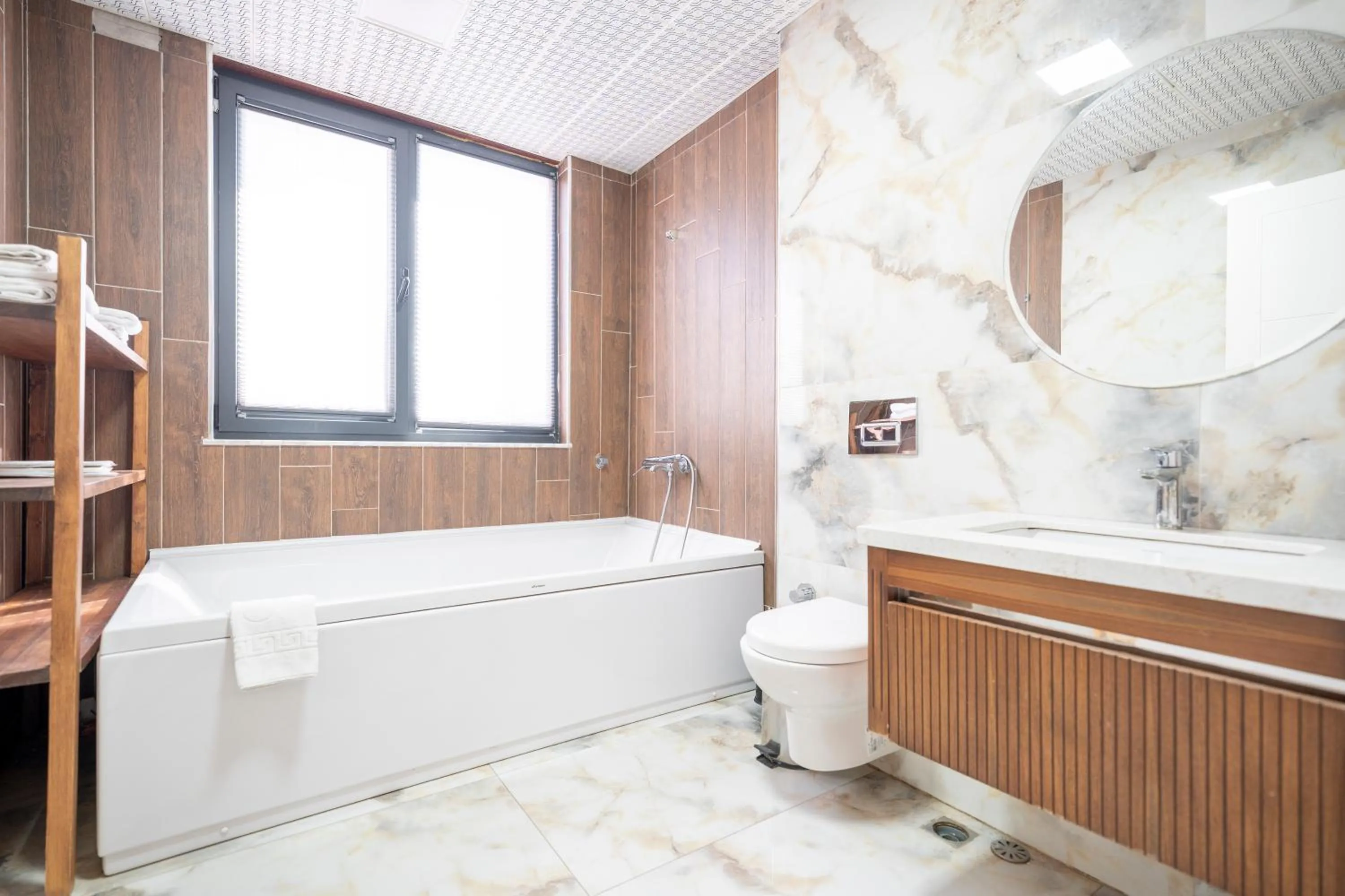 Bath, Bed in Maltepe MANHATTAN OTEL