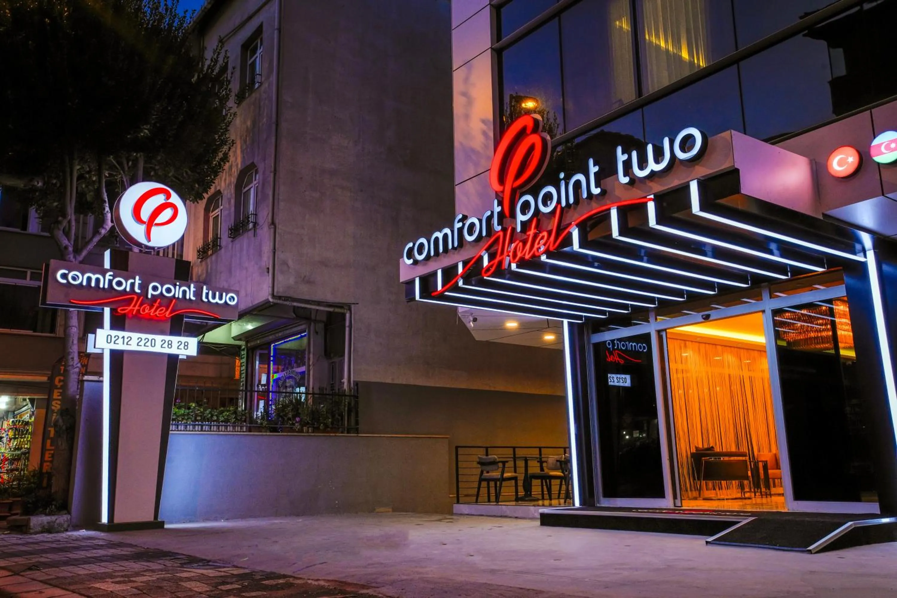 Night in Comfort Point Two Hotel