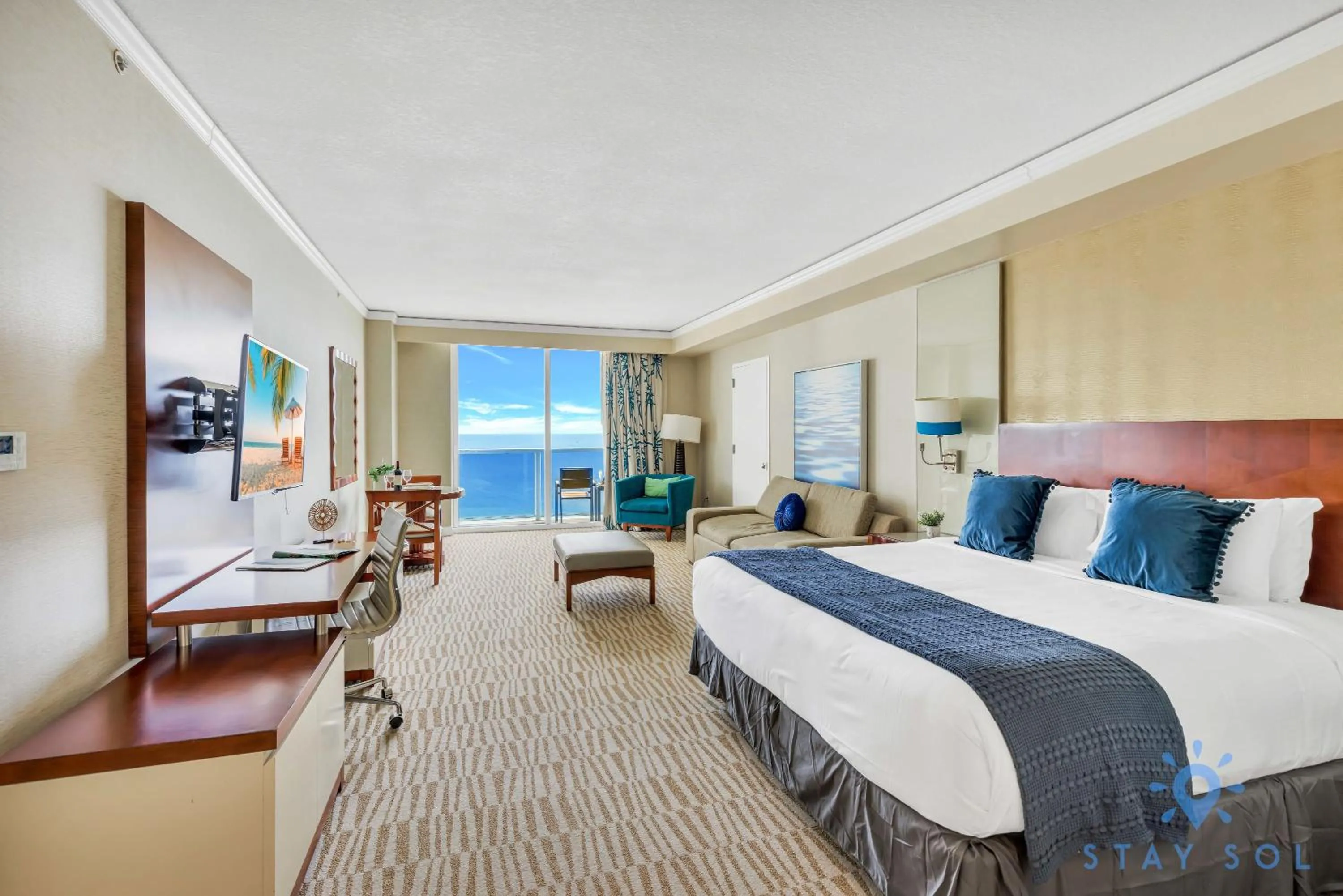 Ocean View Luxurious Studio Premium Amenities
