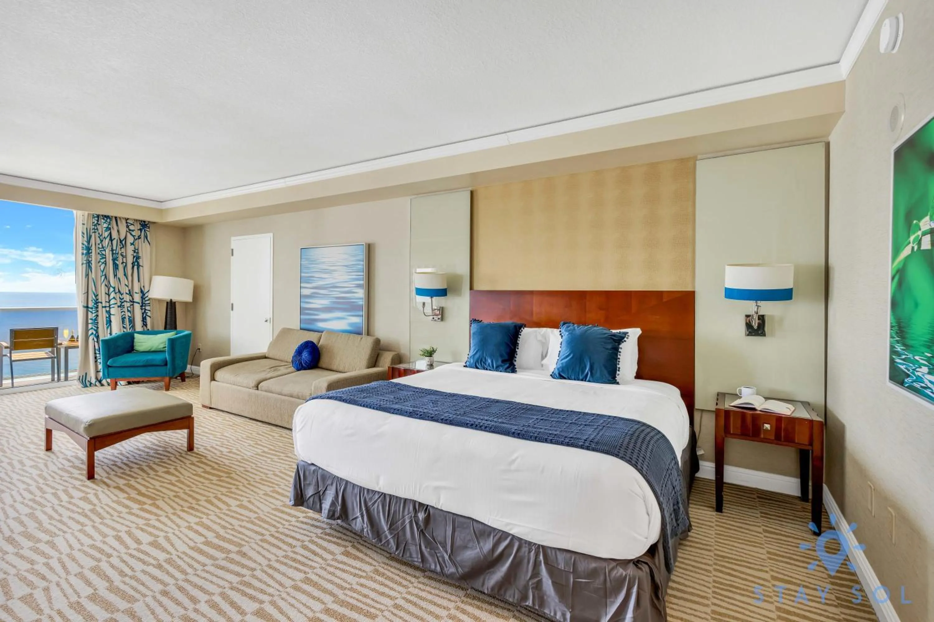 Ocean View Luxurious Studio Premium Amenities