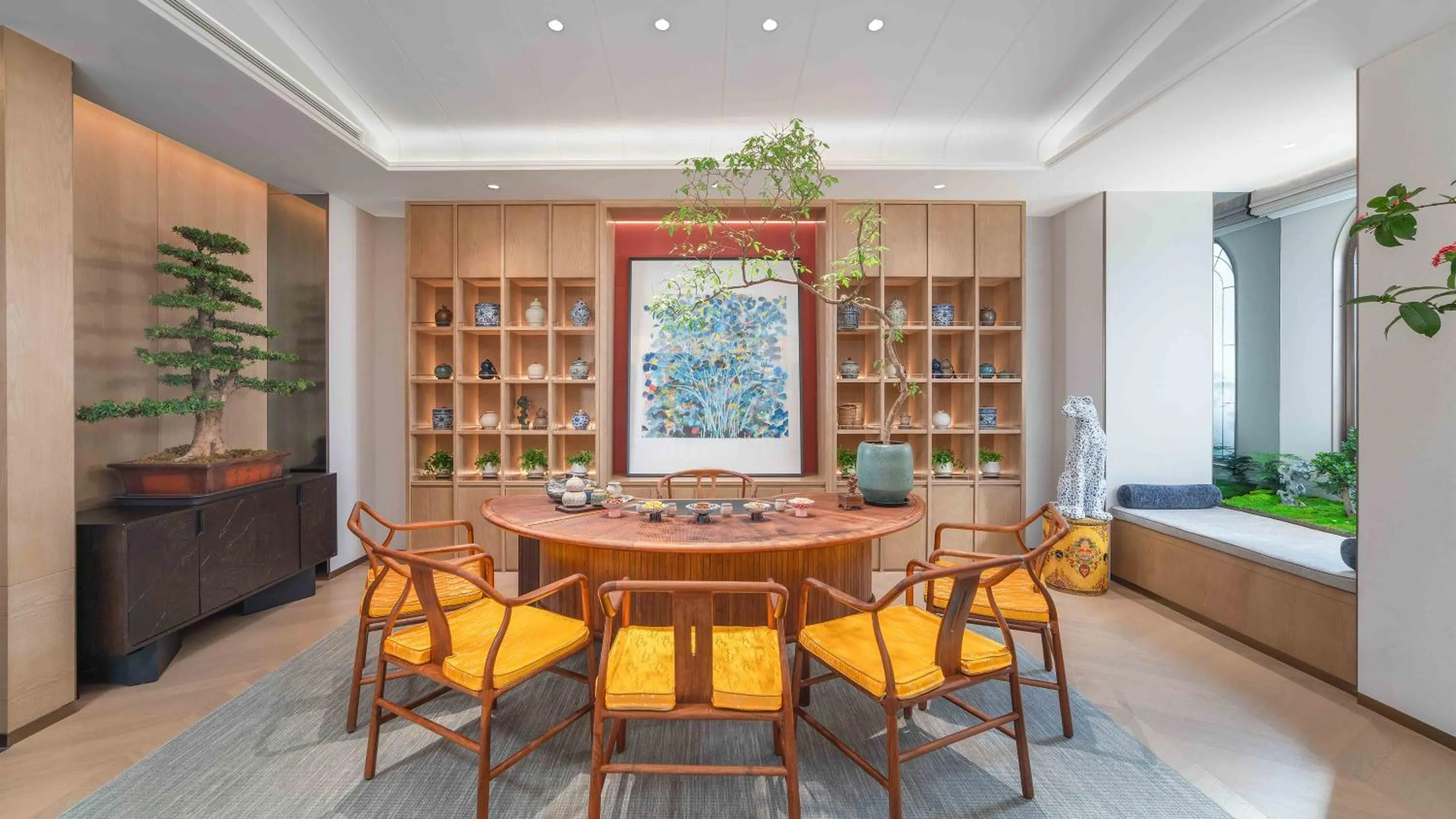 Seating area in Holiday Inn Express Datong Pingcheng by IHG