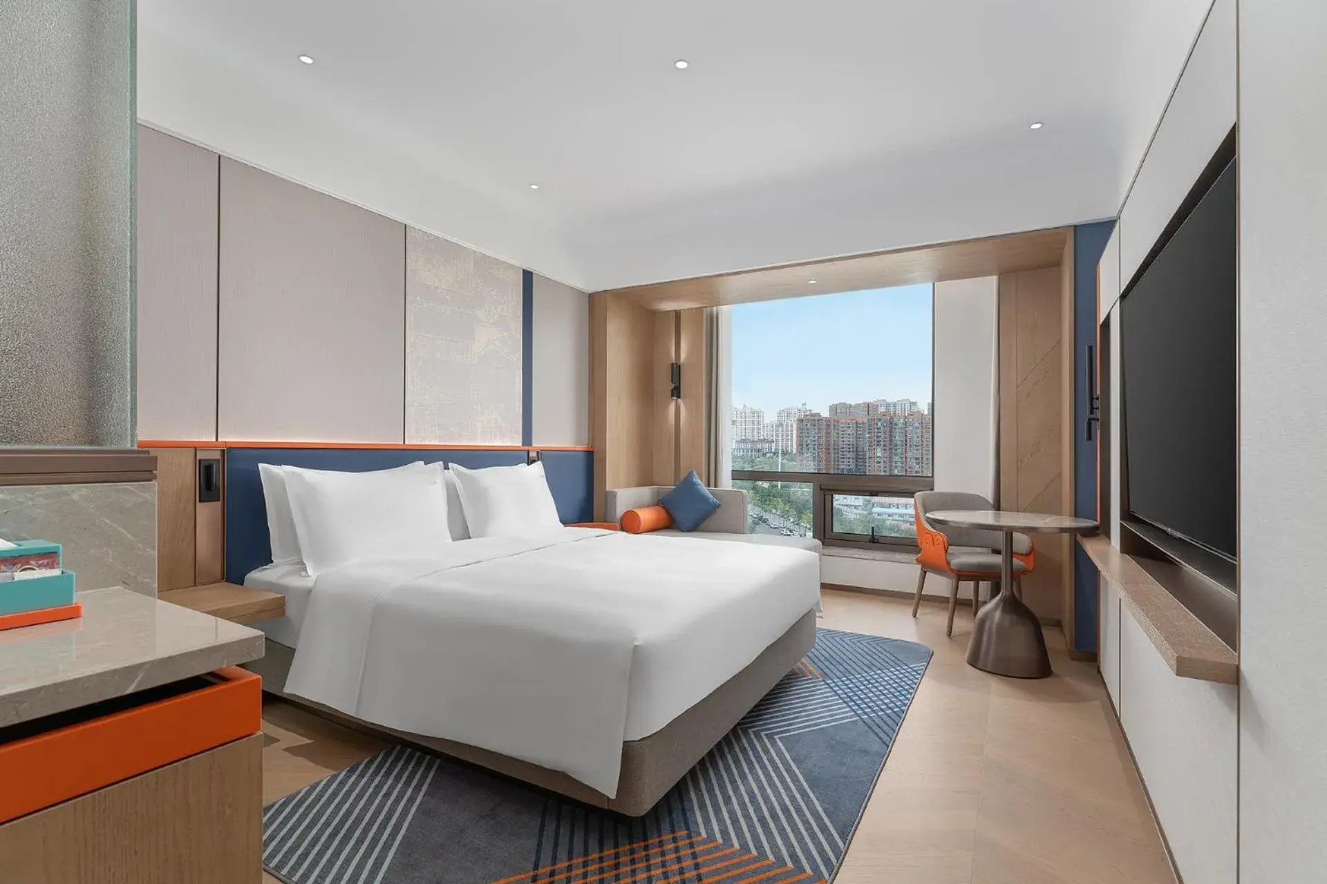 Photo of the whole room, Bed in Holiday Inn Express Datong Pingcheng by IHG Photo of the whole room, Bed in Holiday Inn Express Datong Pingcheng by IHG