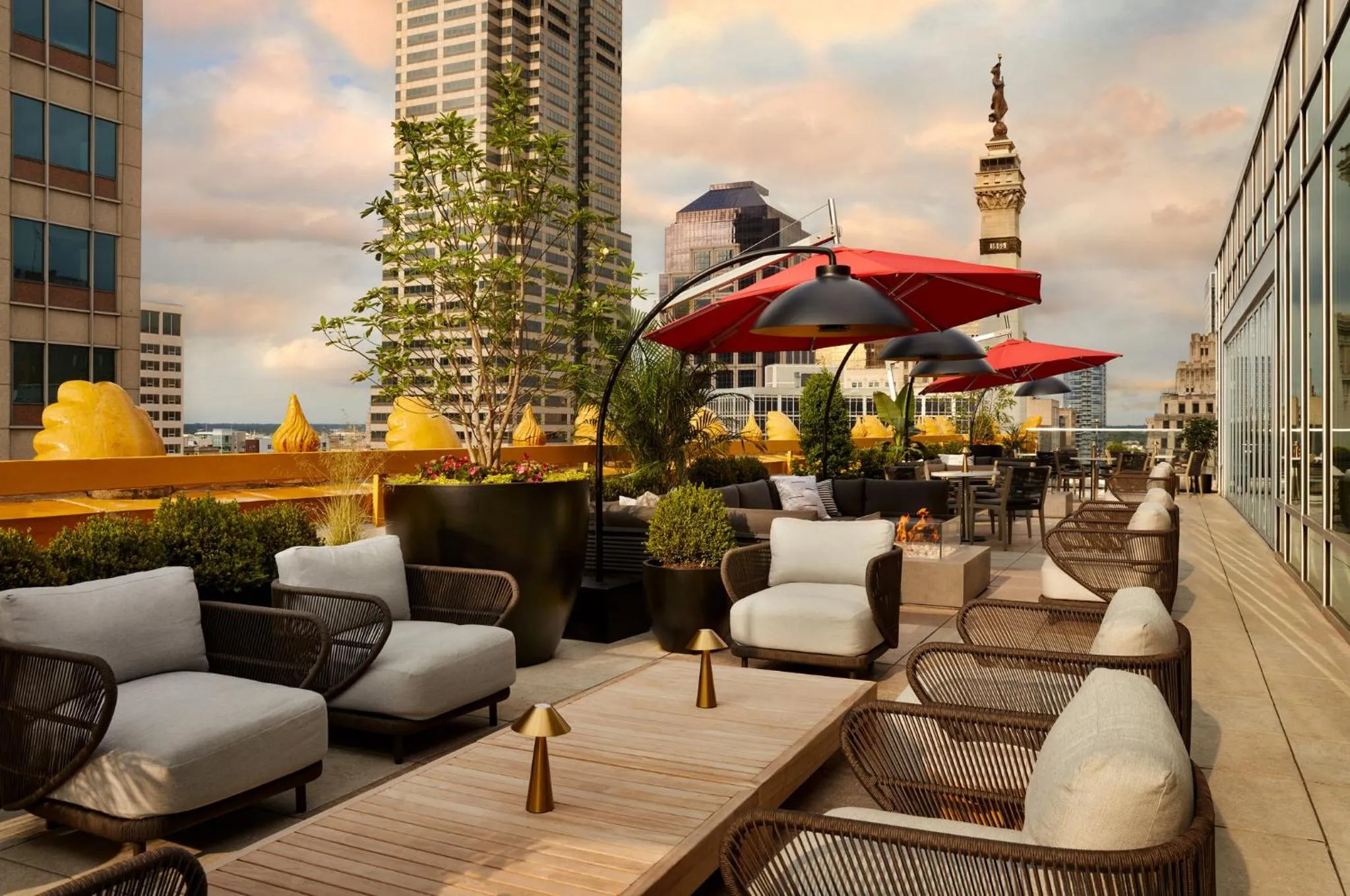 Decorative detail in InterContinental Indianapolis by IHG