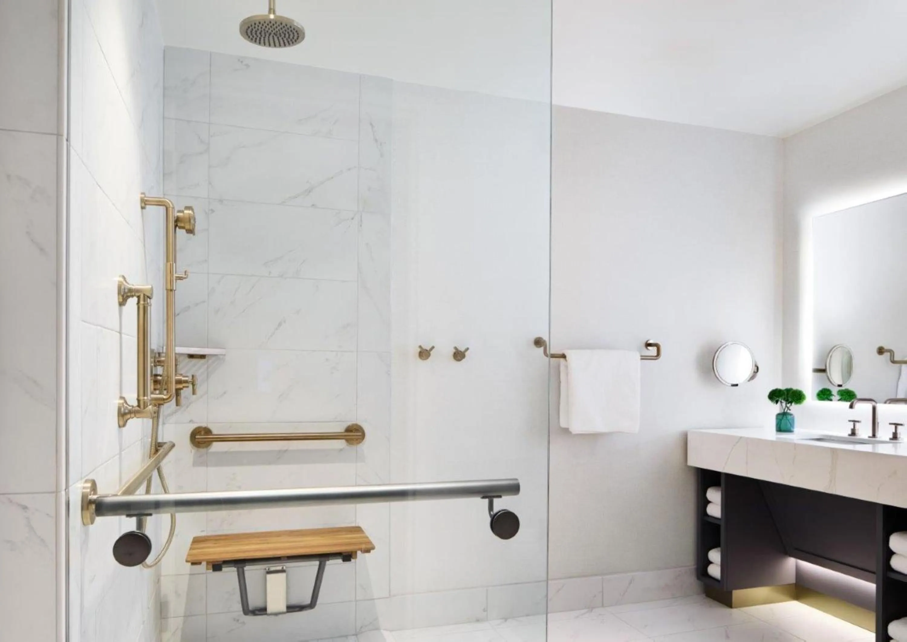 Bathroom in InterContinental Indianapolis by IHG