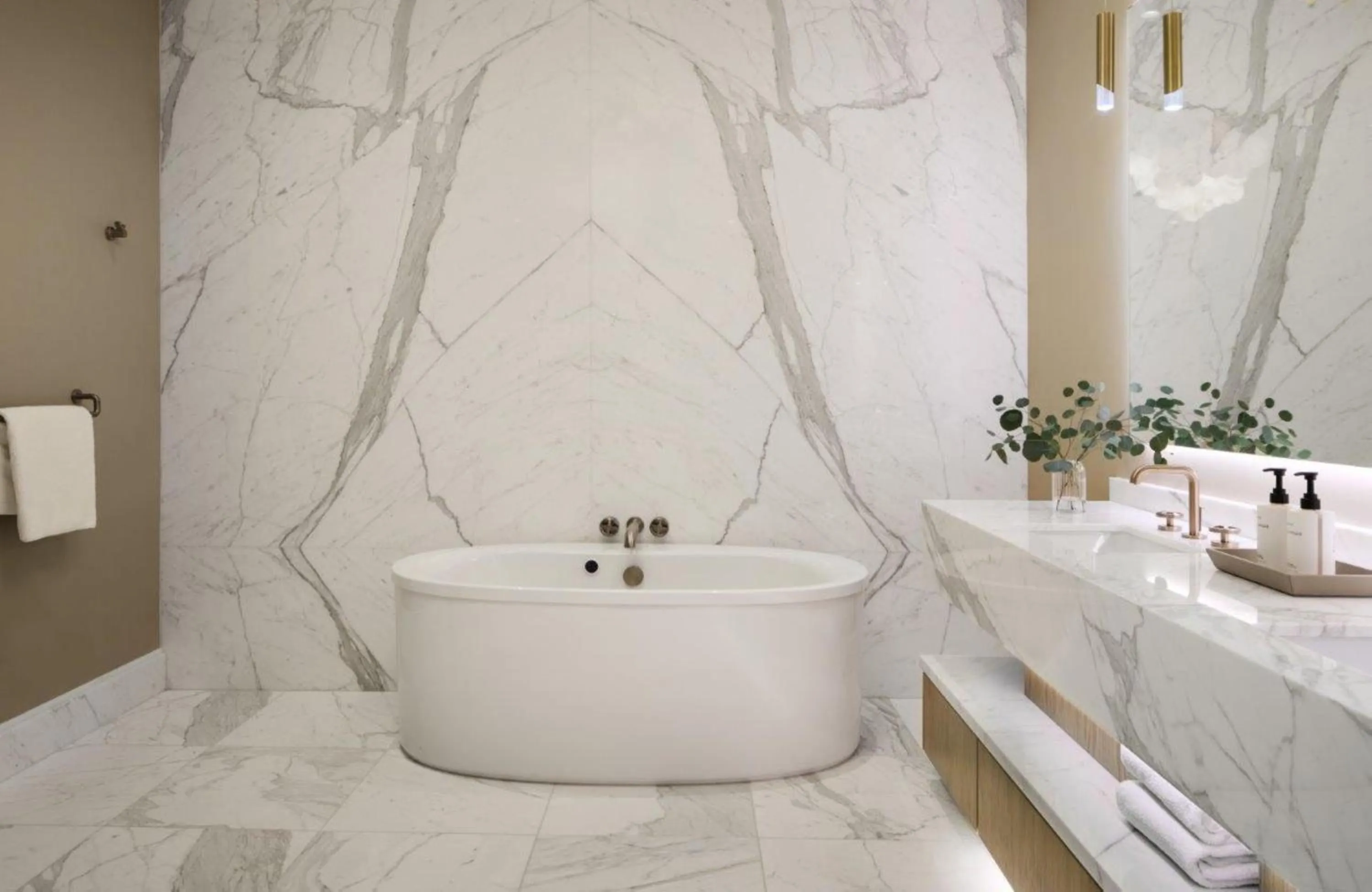 Bathroom in InterContinental Indianapolis by IHG