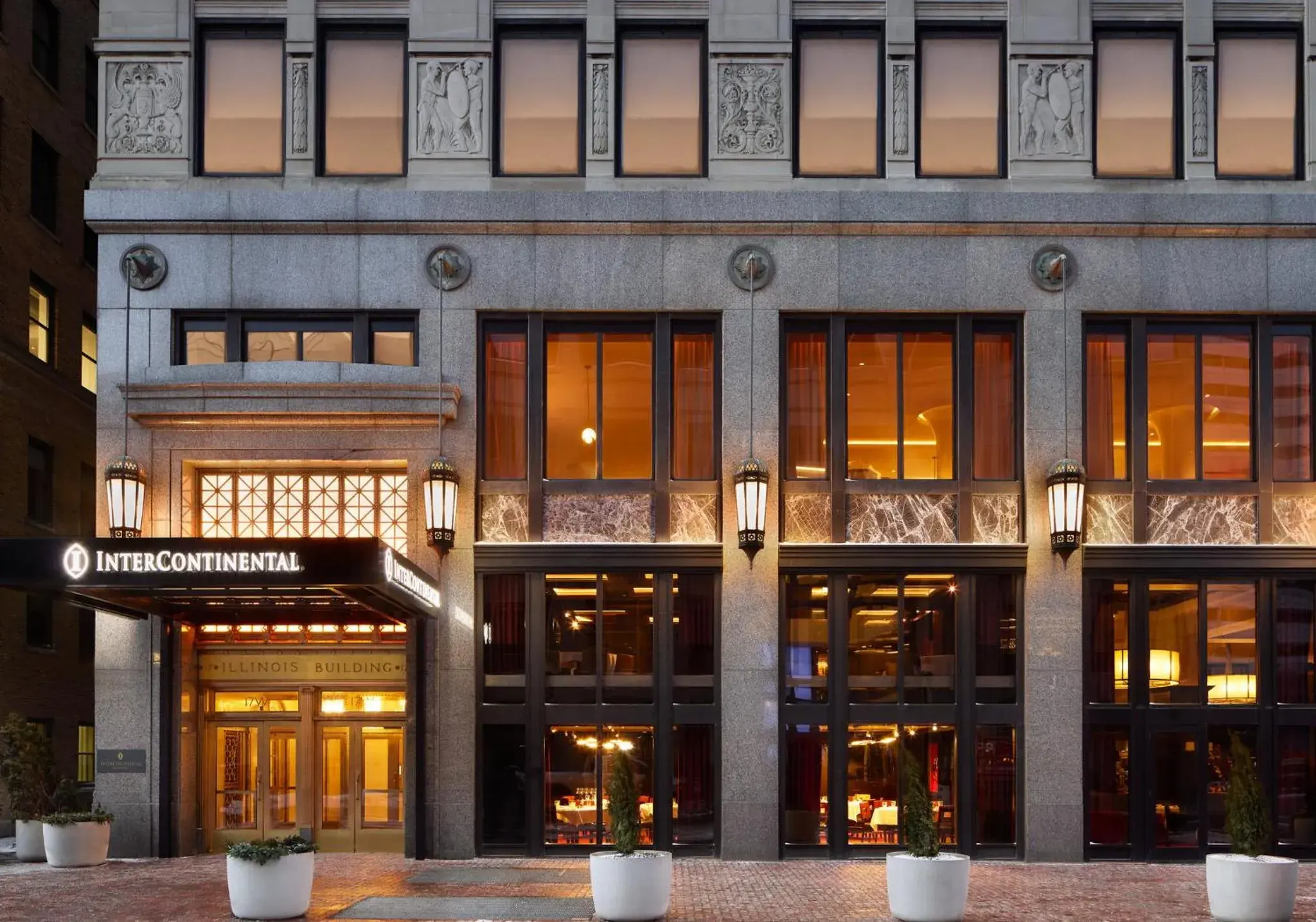 Property building in InterContinental Indianapolis by IHG Property building in InterContinental Indianapolis by IHG