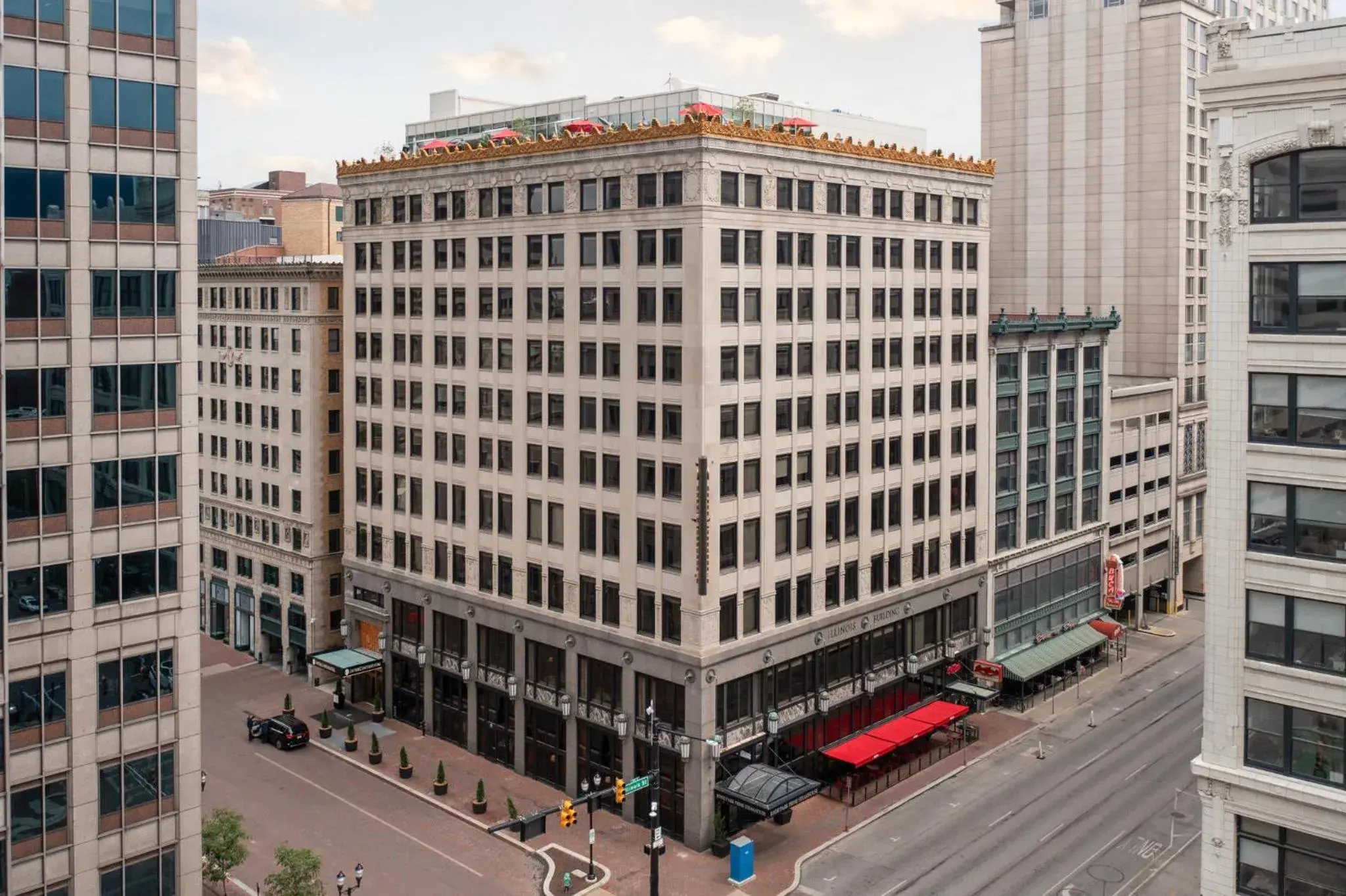 Property building in InterContinental Indianapolis by IHG Property building in InterContinental Indianapolis by IHG