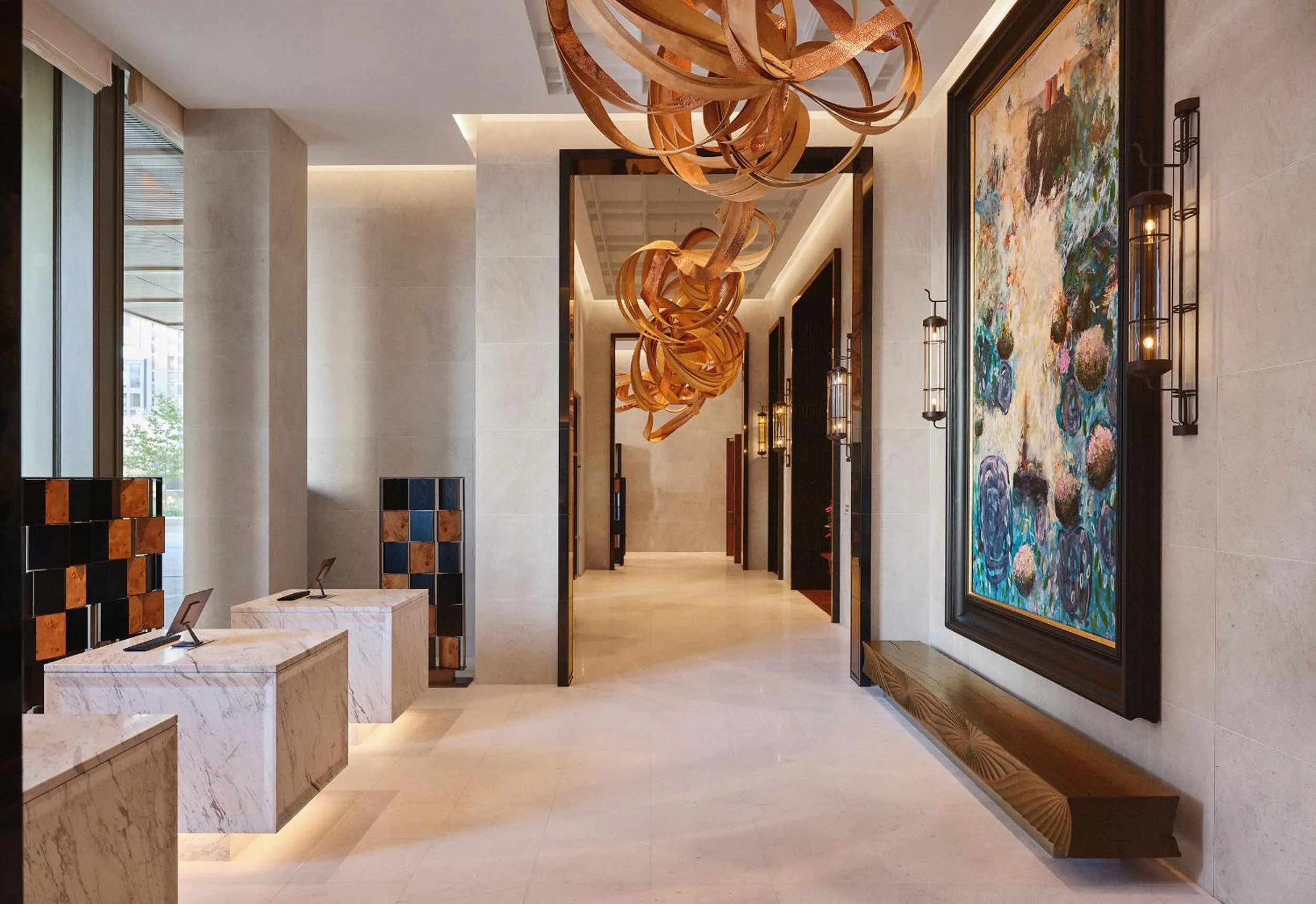 Lobby or reception in Park Hyatt London River Thames