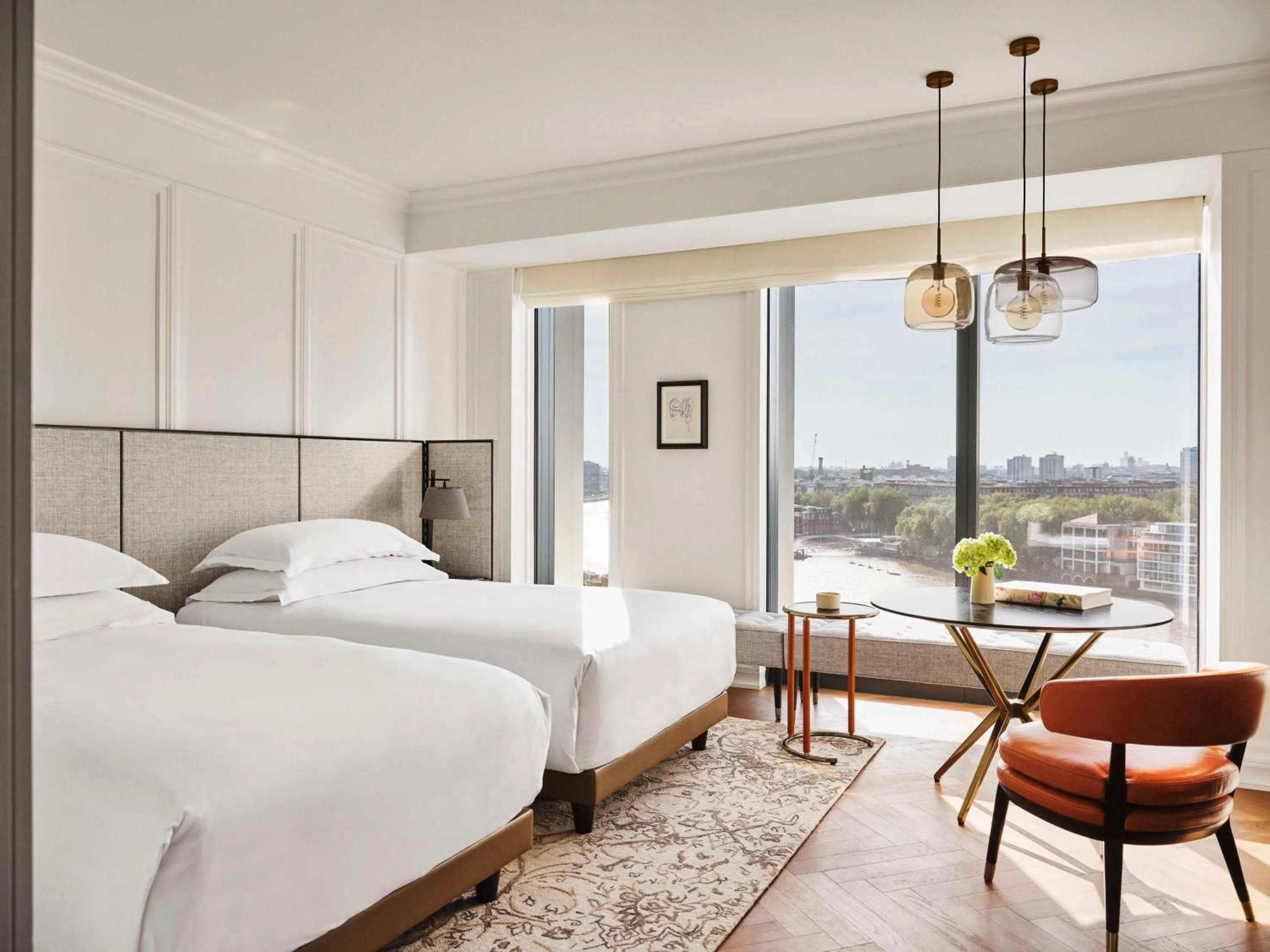 Bedroom, Bed in Park Hyatt London River Thames