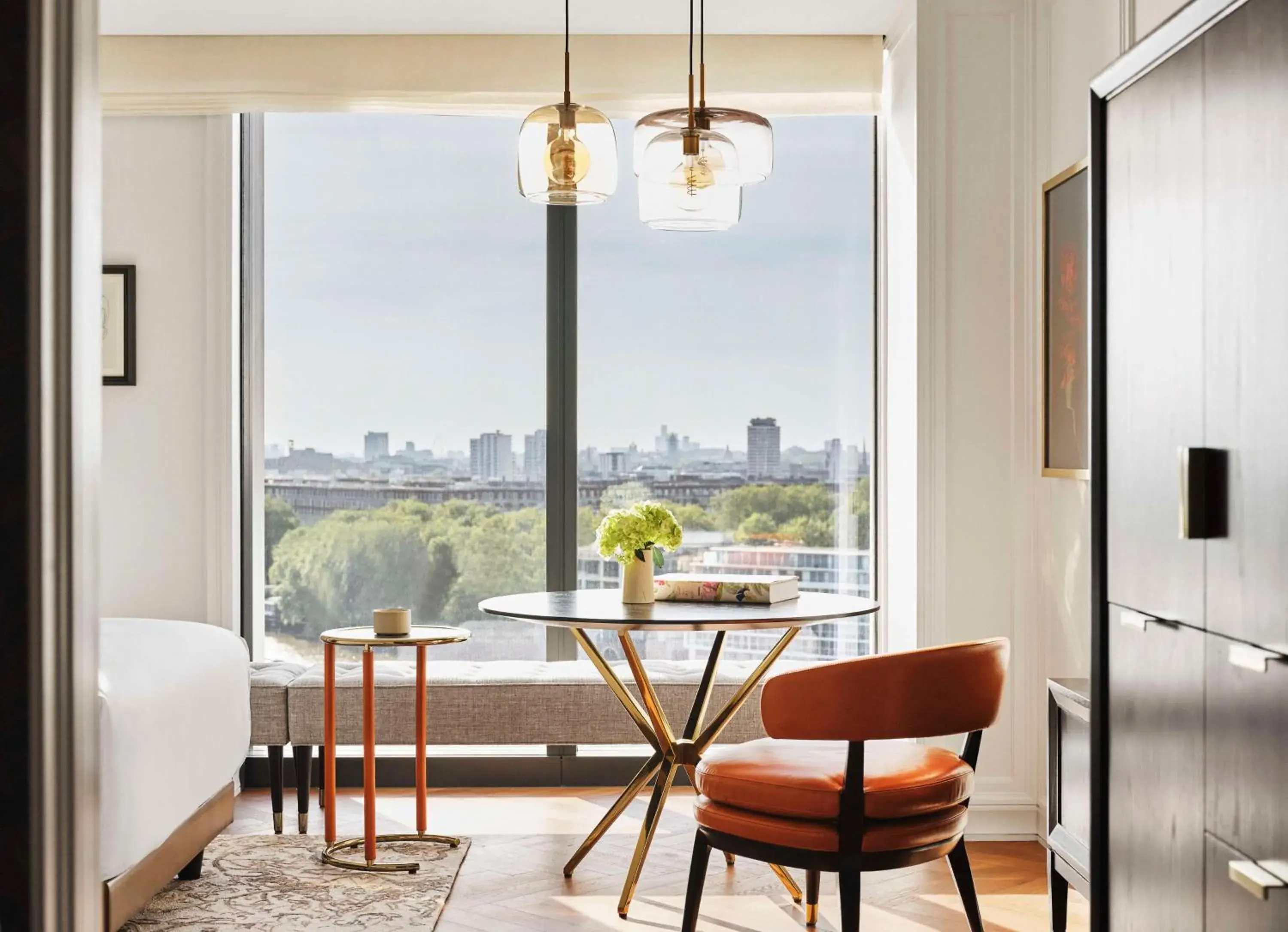 Bedroom in Park Hyatt London River Thames Bedroom in Park Hyatt London River Thames
