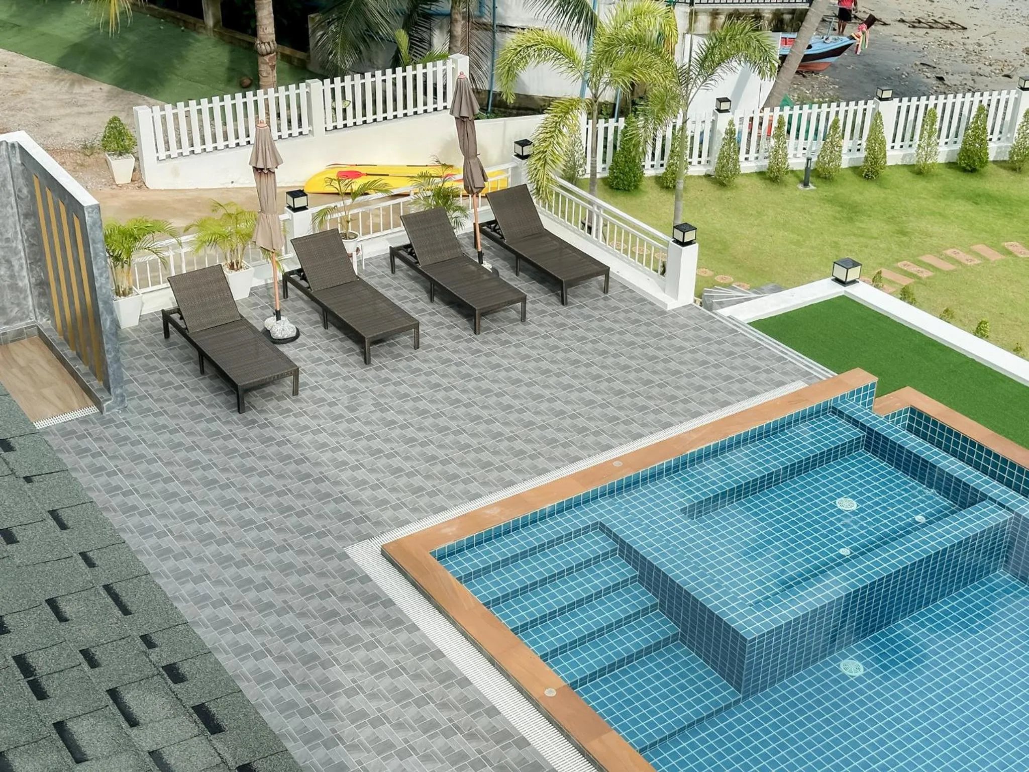 Swimming pool in 2SIS'S Khanom Resotel