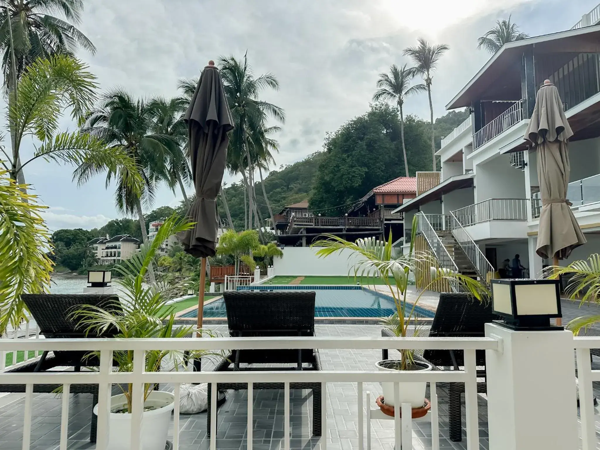 sunbed in 2SIS'S Khanom Resotel sunbed in 2SIS'S Khanom Resotel