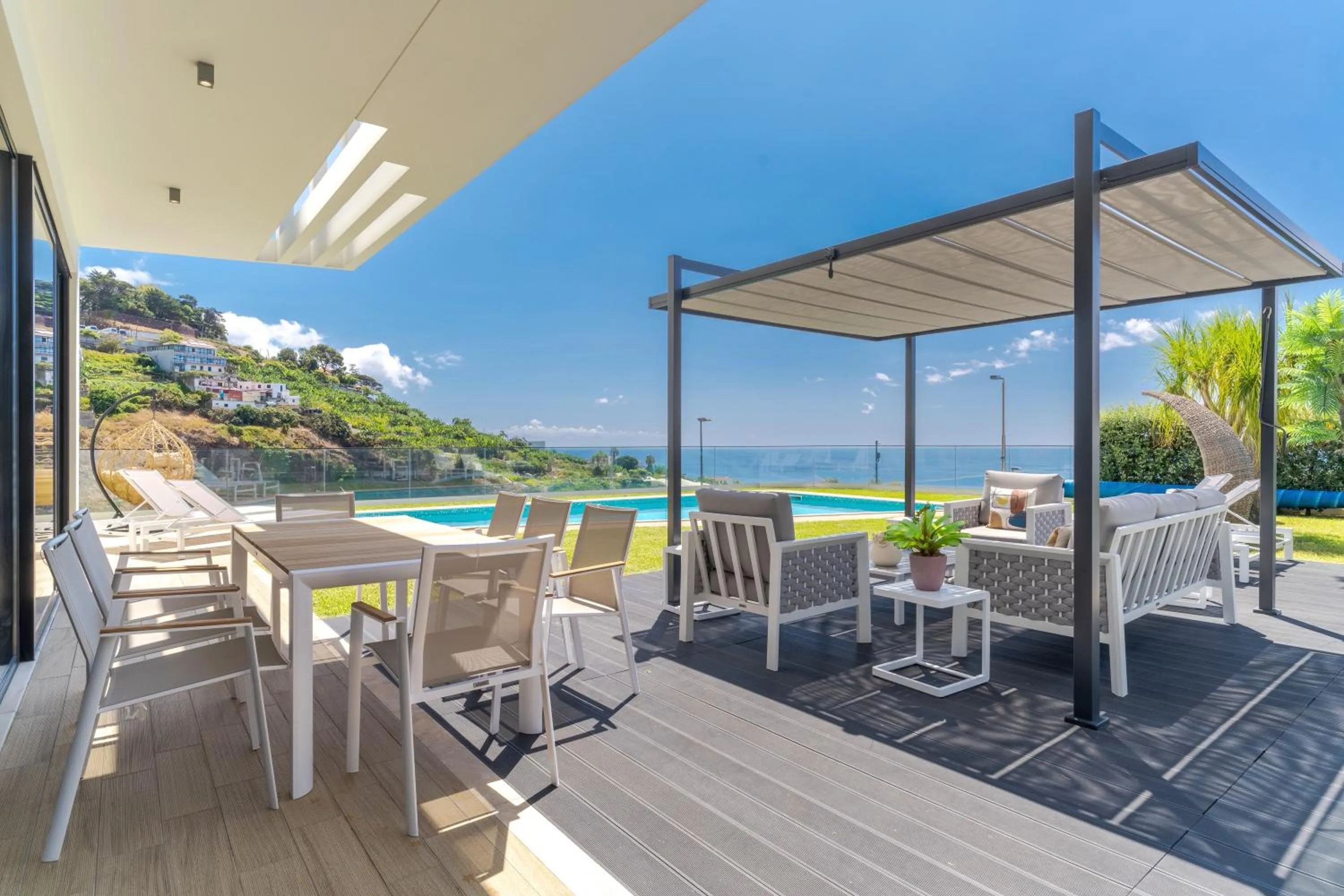 Patio in Luxury Diamond House by Holiday Rental Madeira