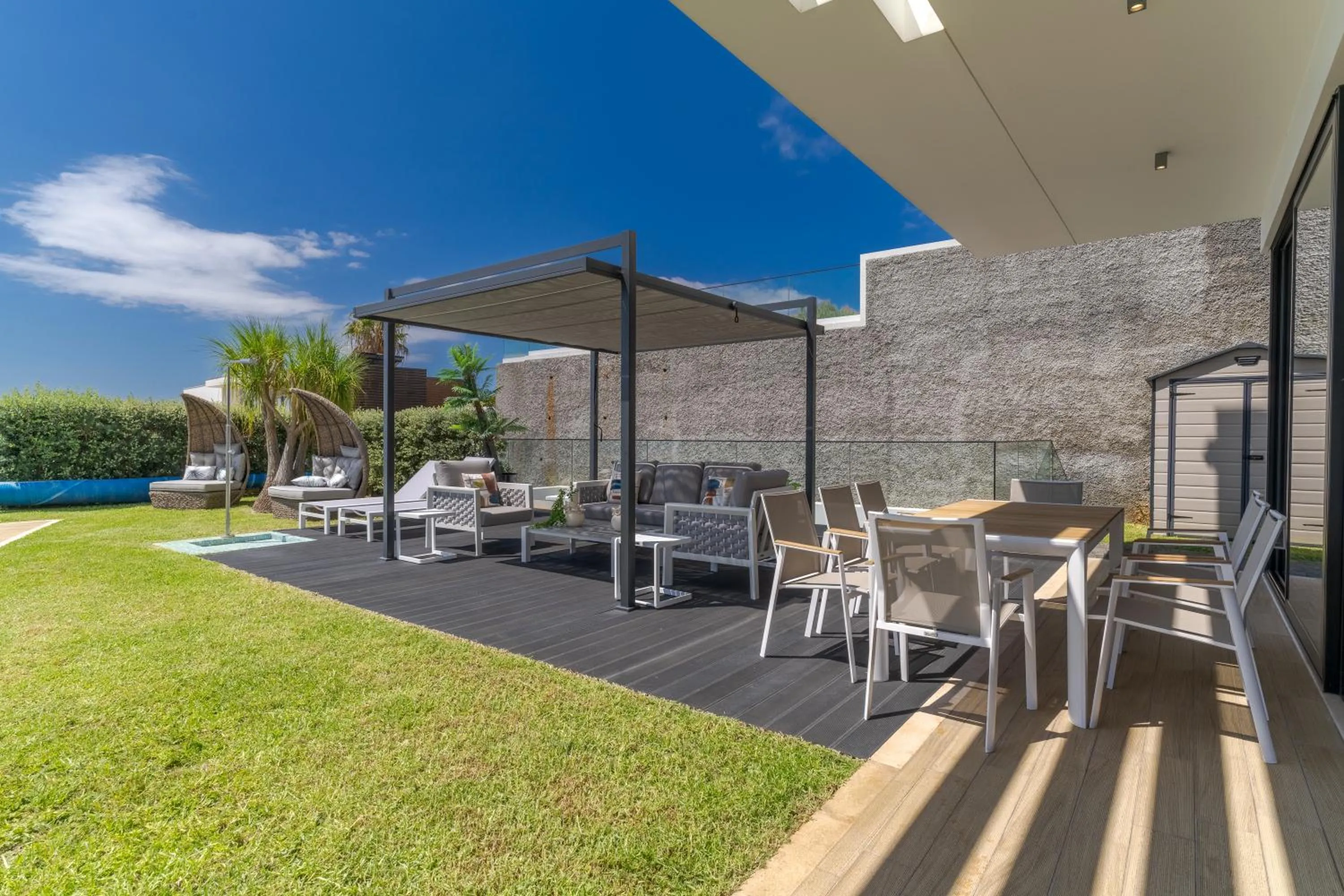 Patio in Luxury Diamond House by Holiday Rental Madeira