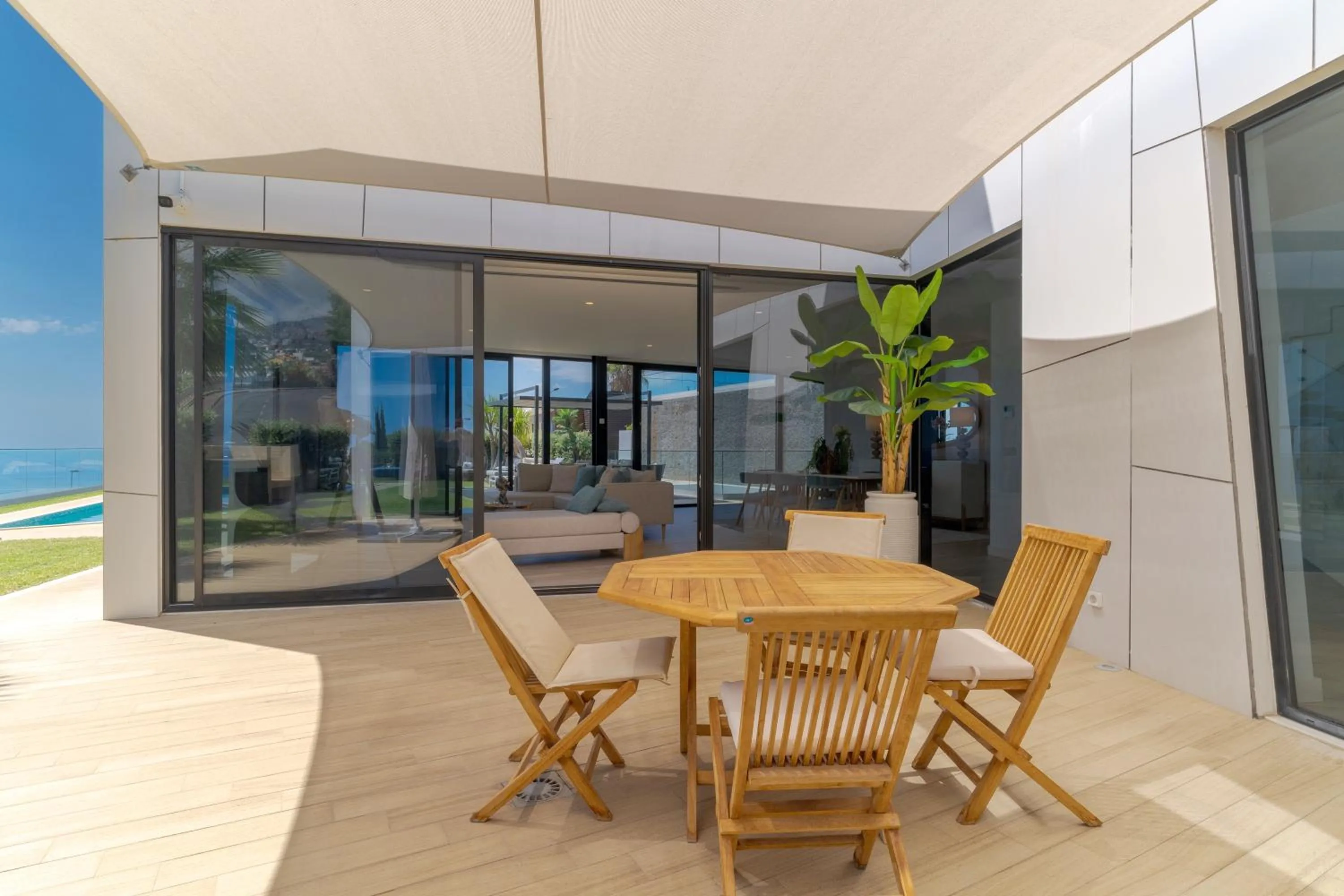 Patio in Luxury Diamond House by Holiday Rental Madeira