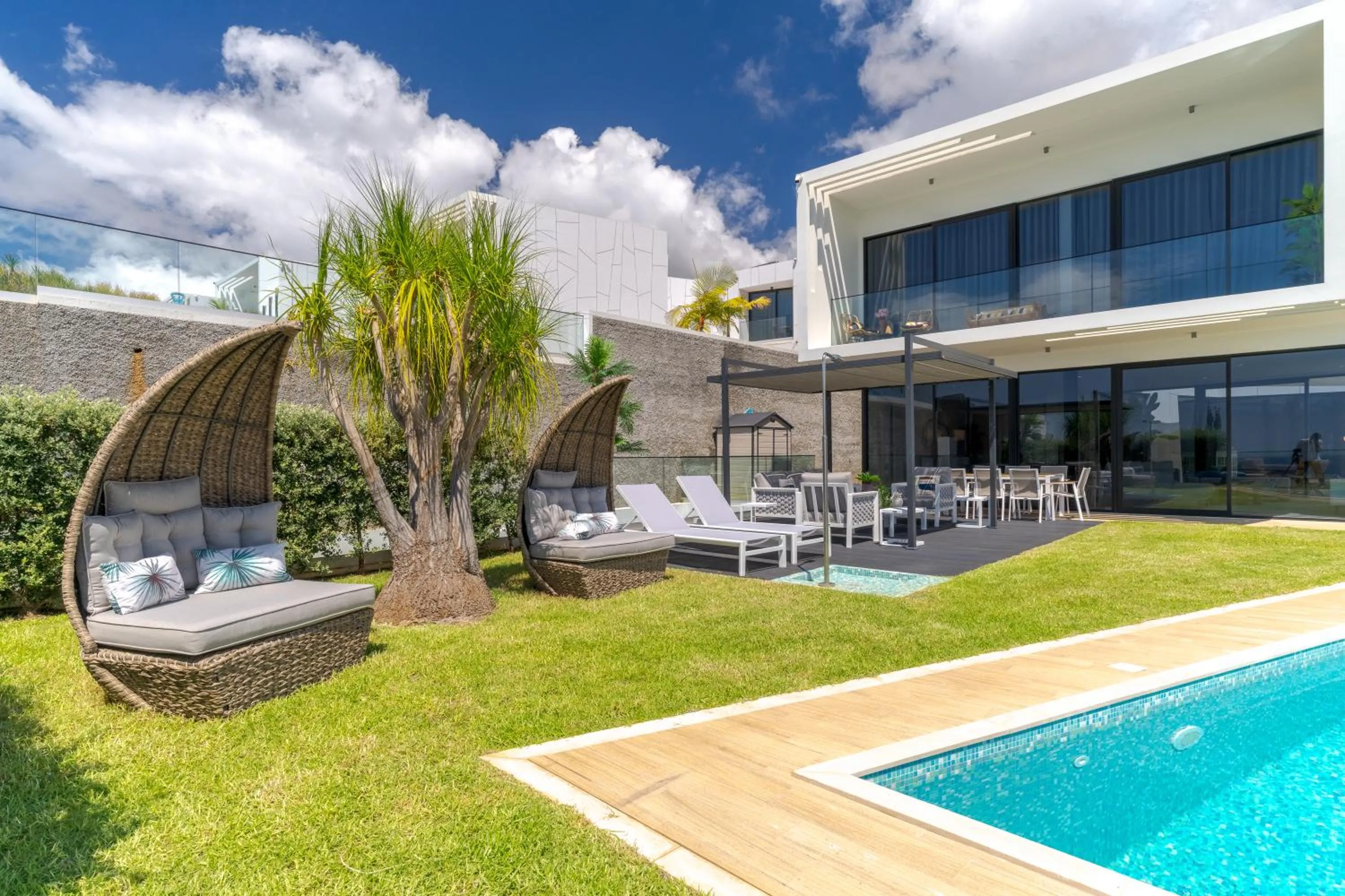 Patio in Luxury Diamond House by Holiday Rental Madeira