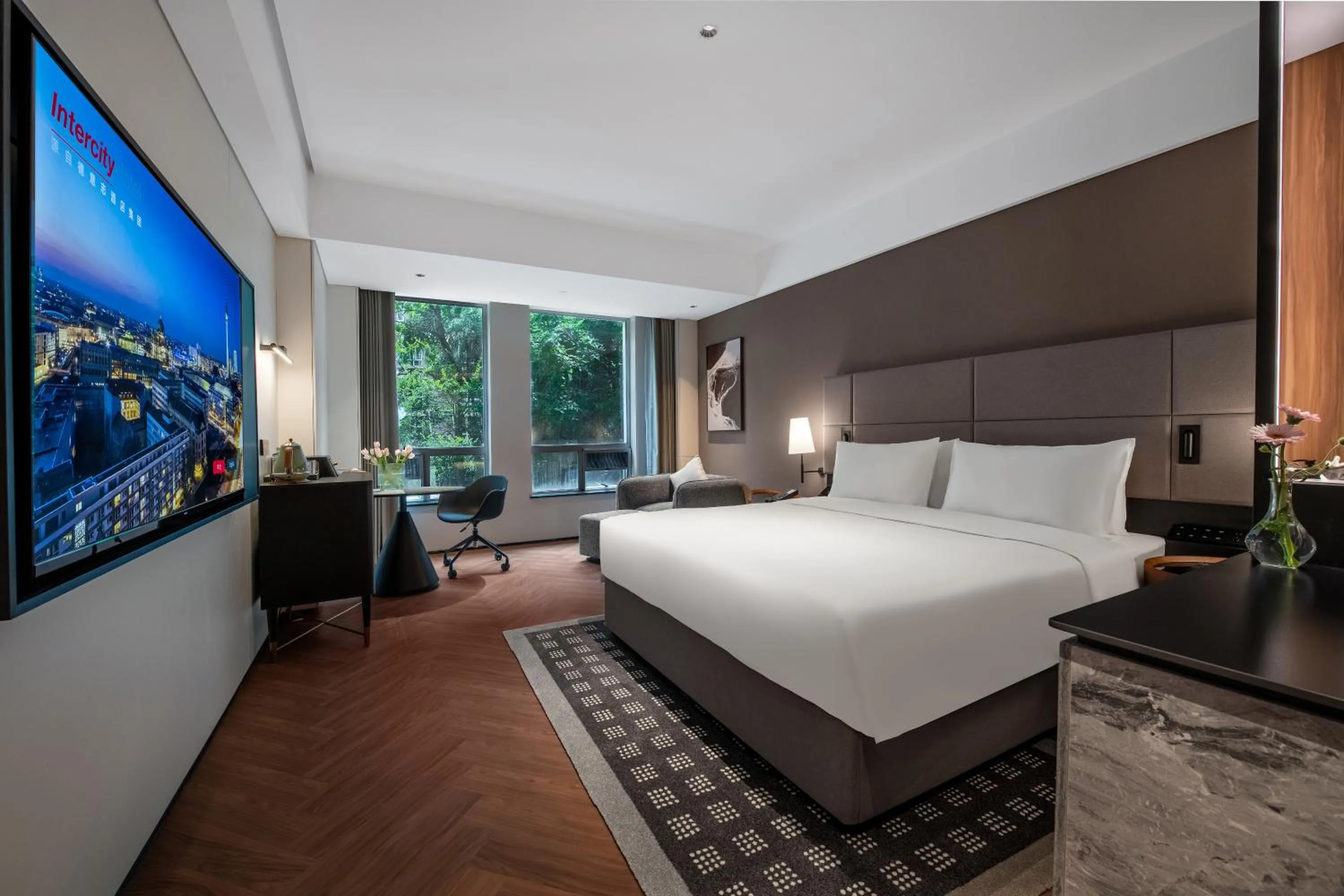 Bed in Intercity Hotel Guangzhou East Railway Station - Free Shuttle Bus During Canton Fair Period