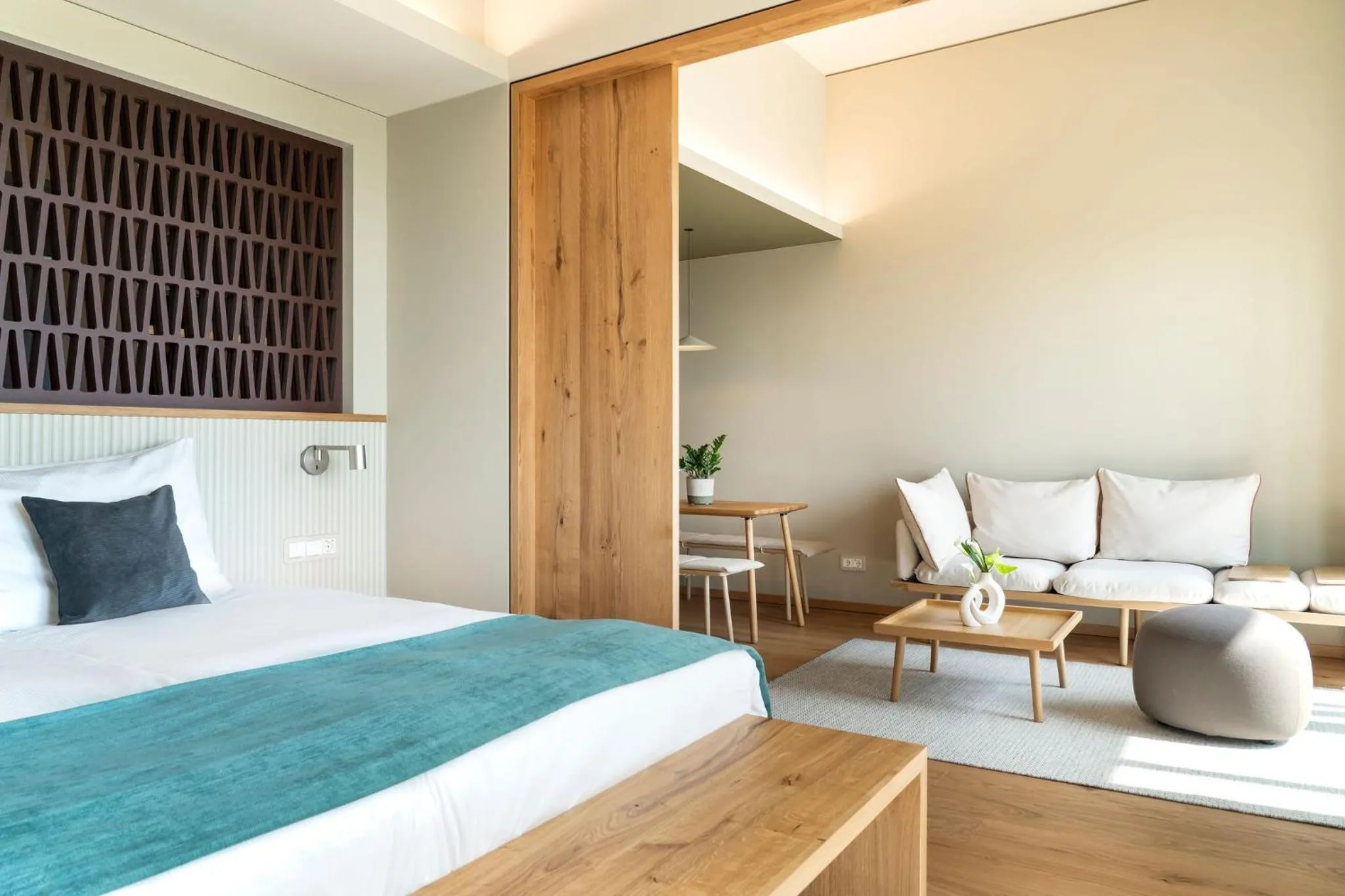 Junior Suite with Garden View in WALDWEIT Rheingau Hotel und Retreat