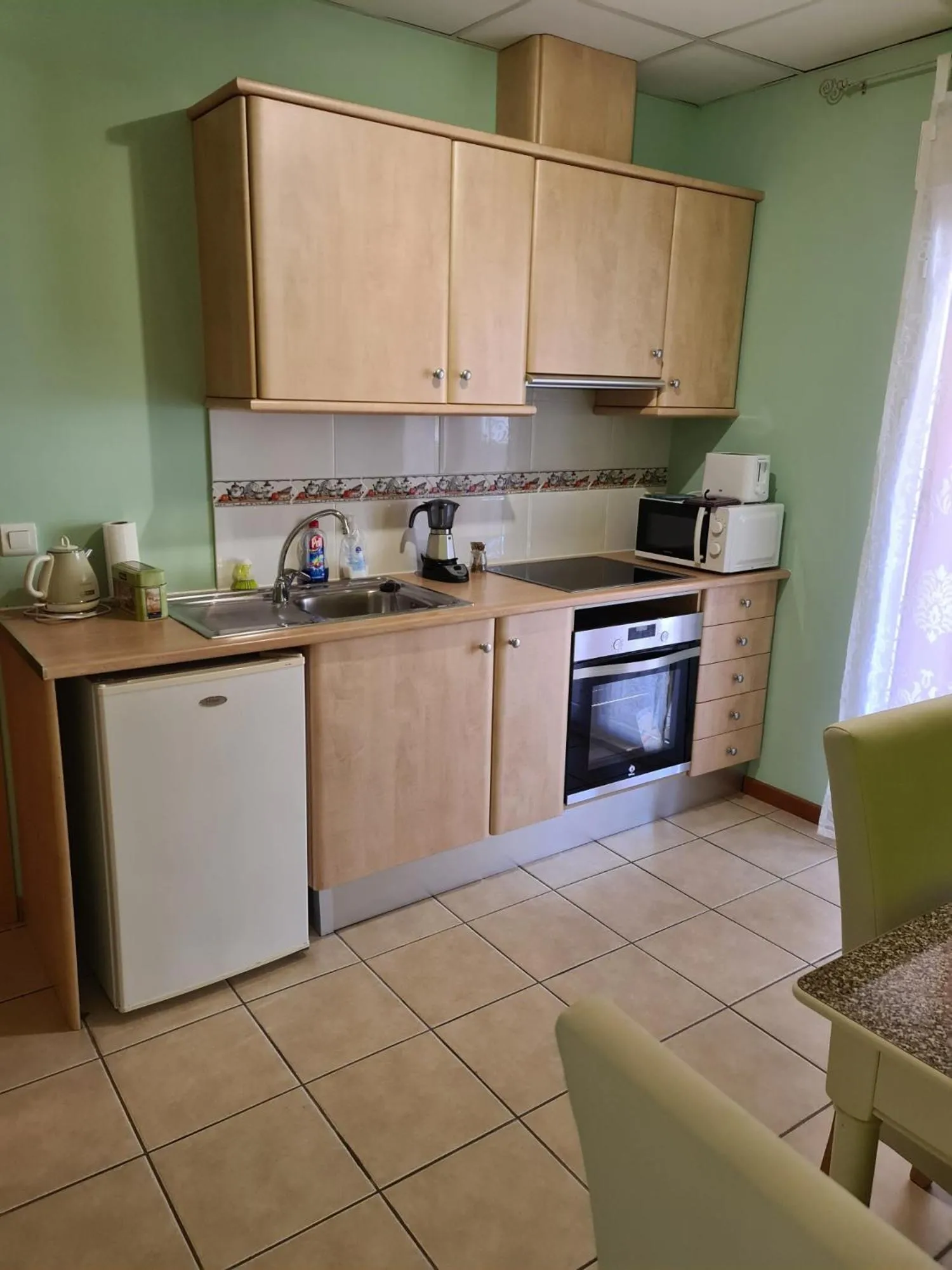 Kitchen or kitchenette in Die kleine Auszeit
