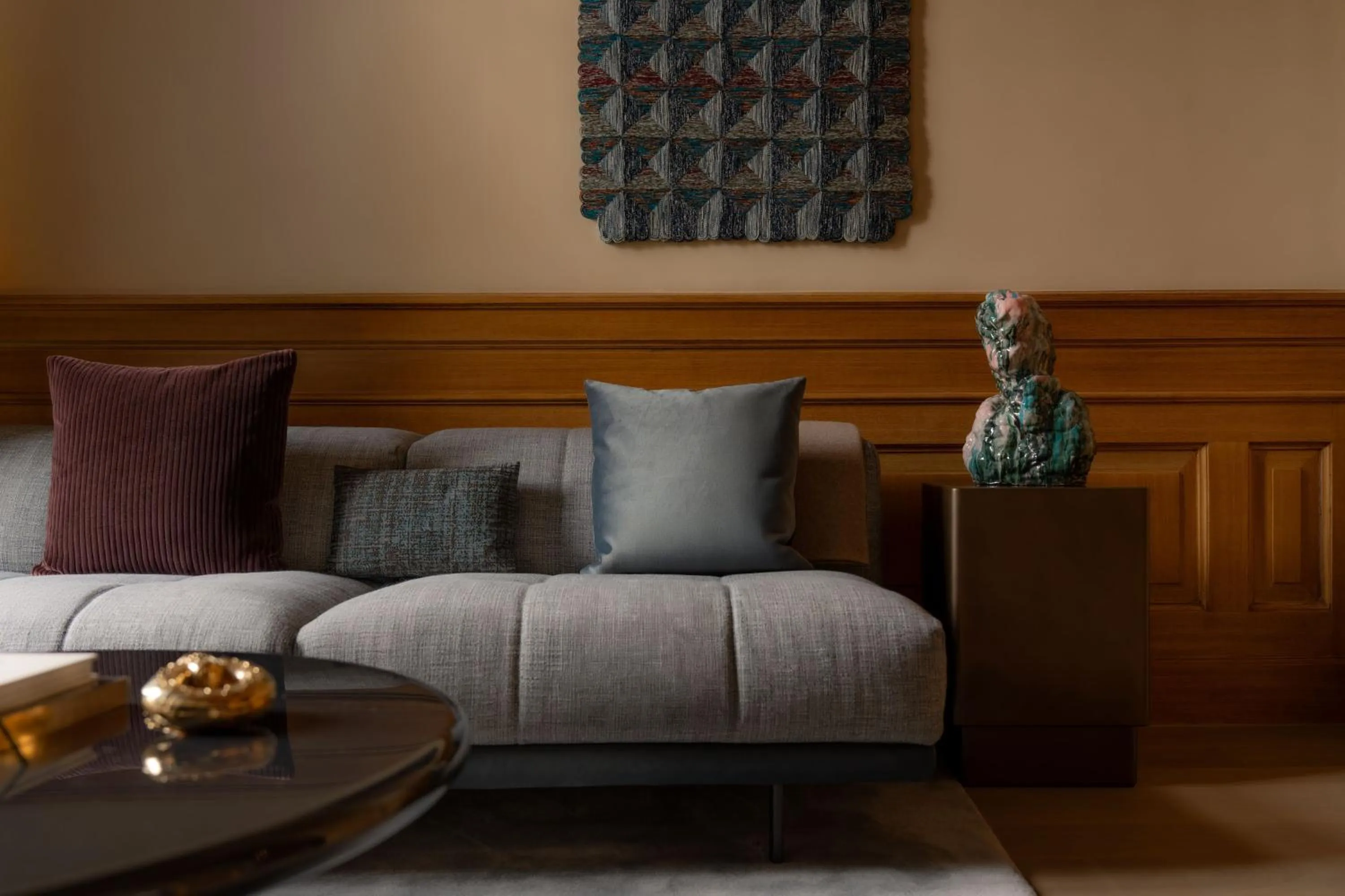 Living room in Rosewood Amsterdam