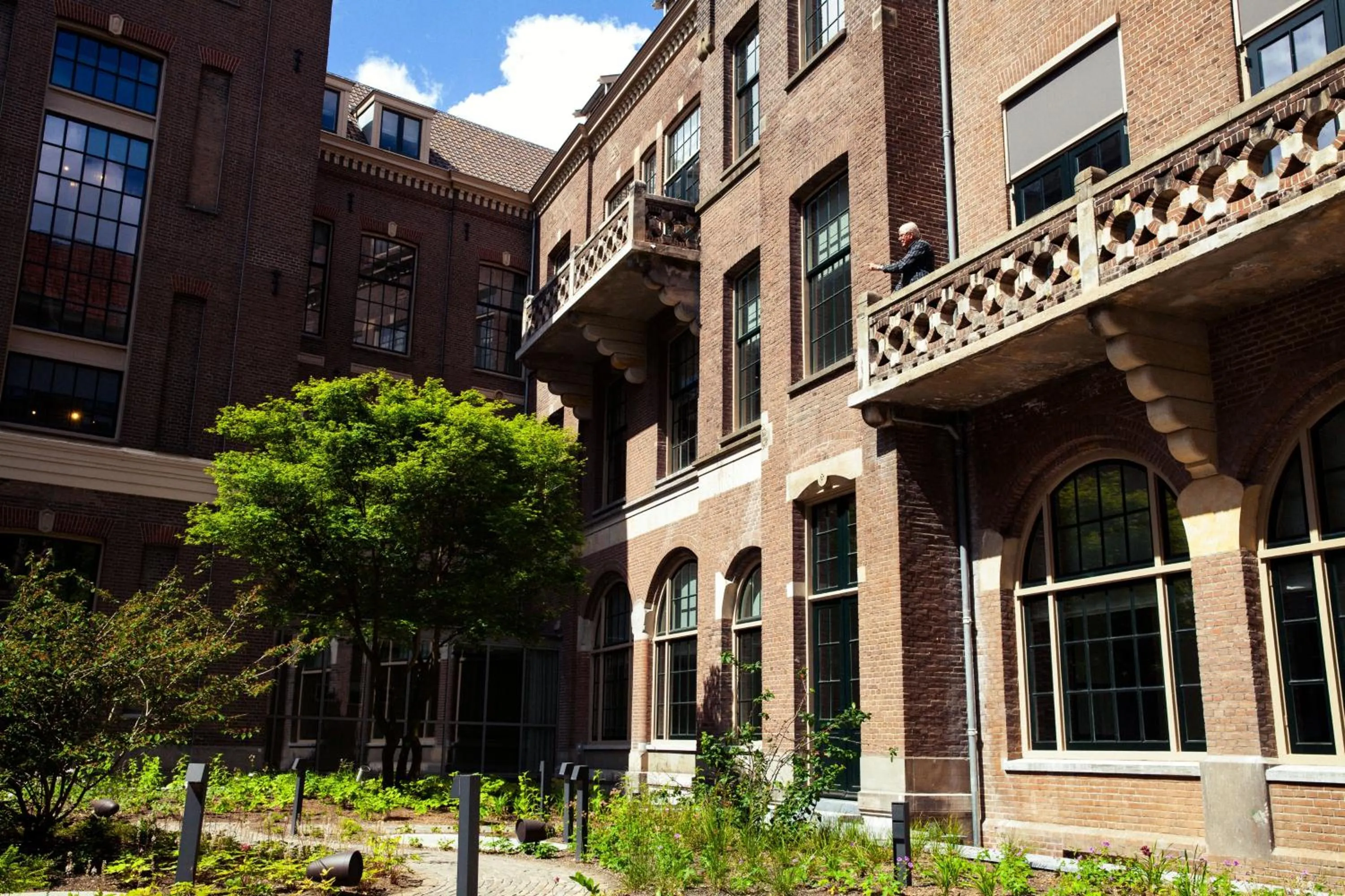 Garden in Rosewood Amsterdam