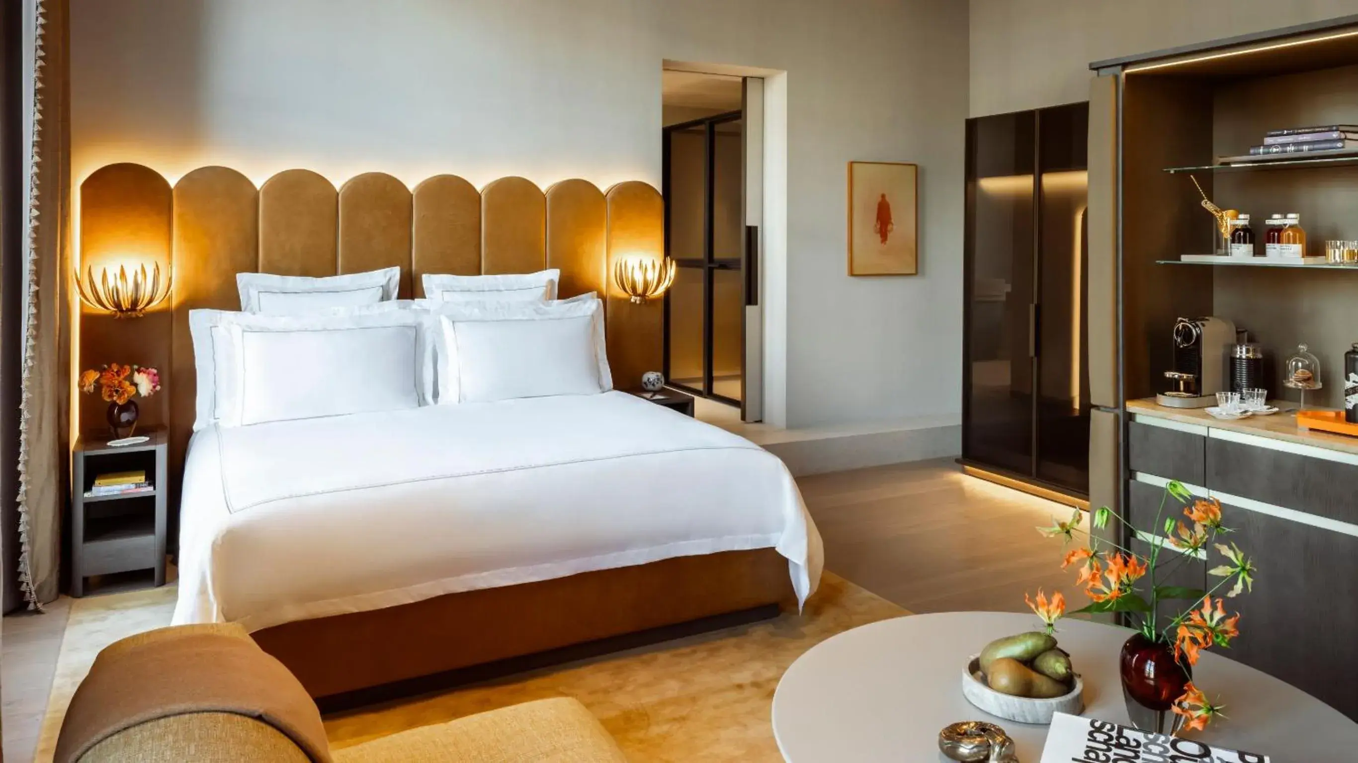 Bedroom, Bed in Rosewood Amsterdam Bedroom, Bed in Rosewood Amsterdam