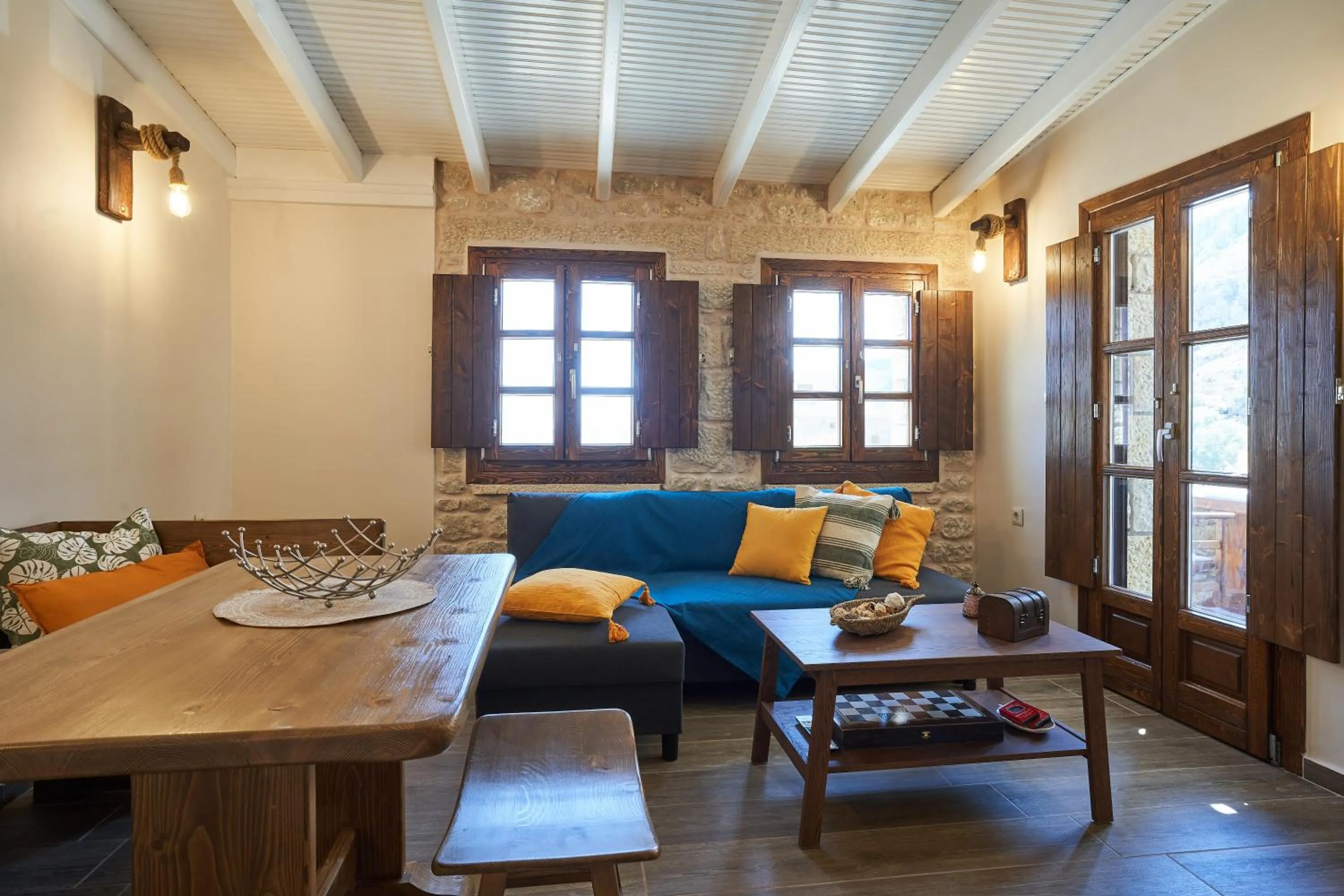 Seating area in Porto Santo