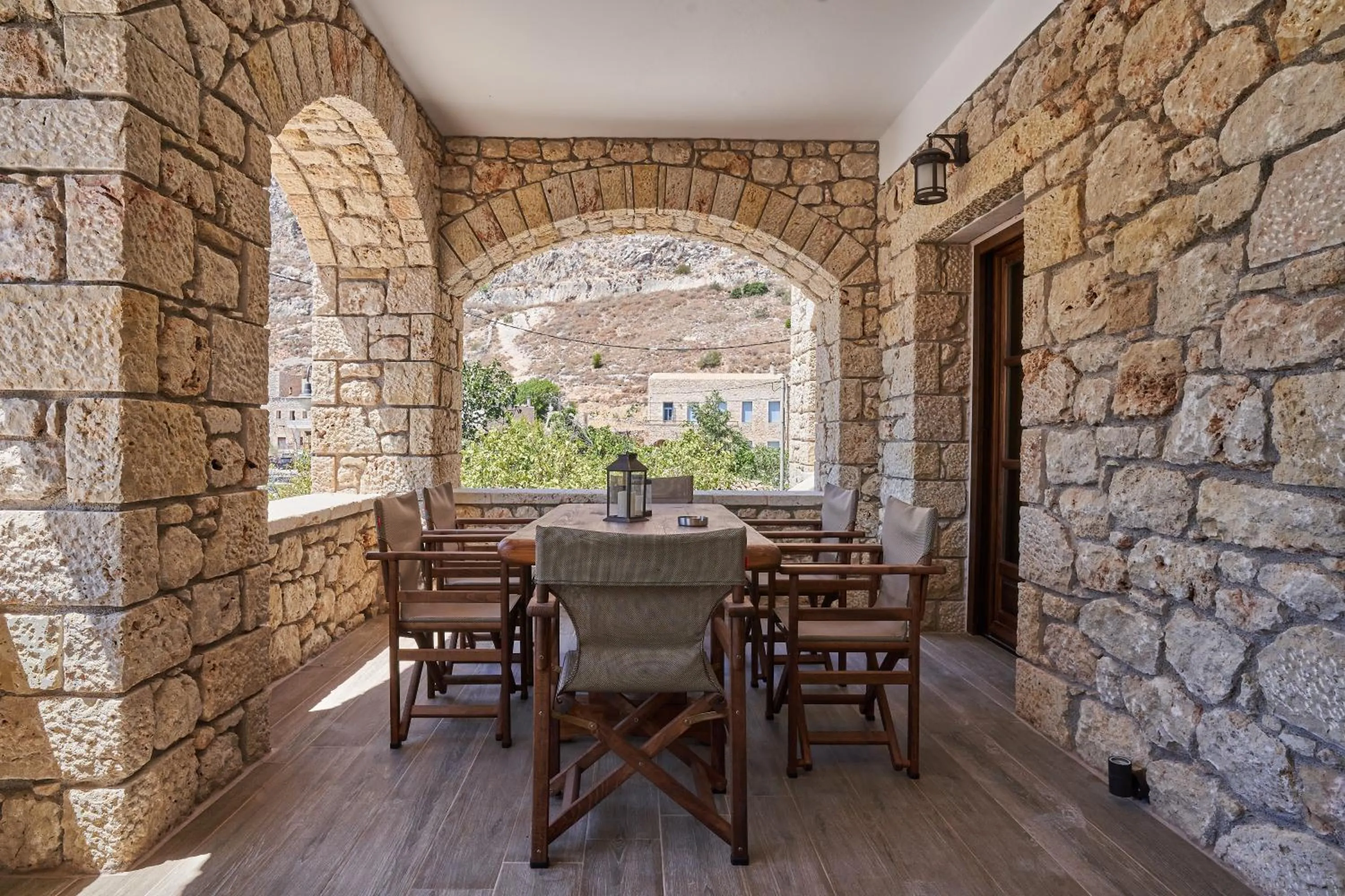 Seating area in Porto Santo
