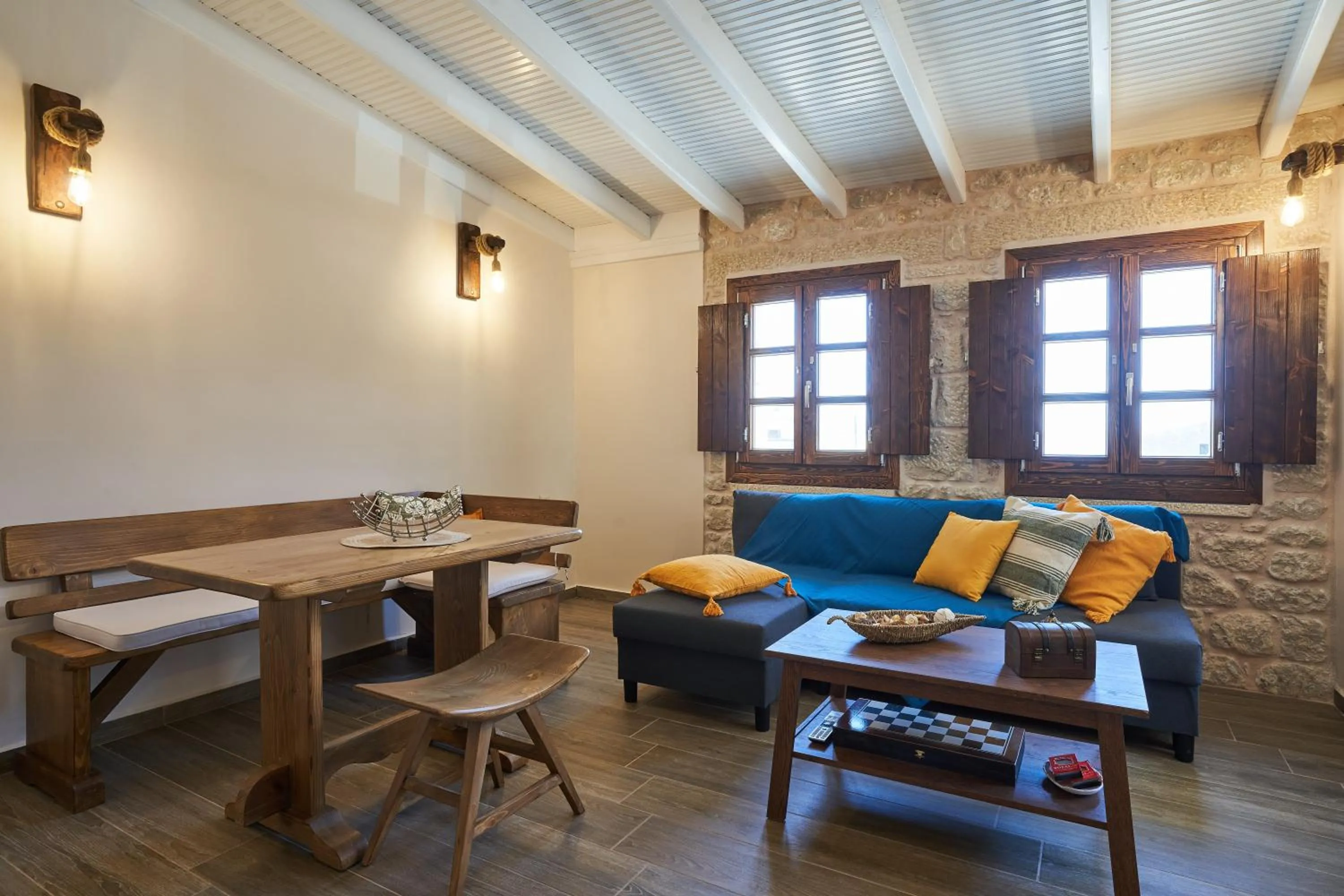 Seating area in Porto Santo