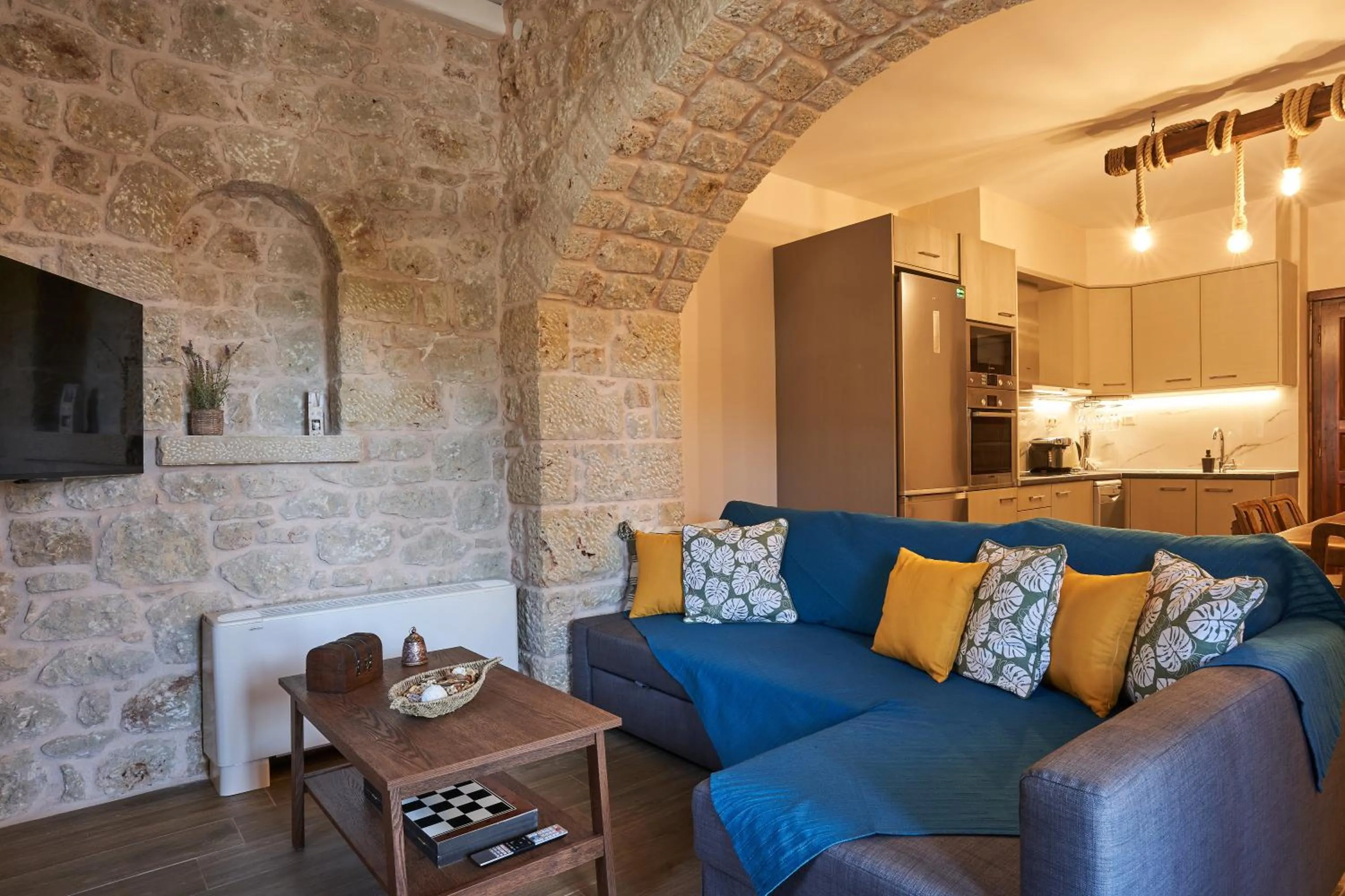 Communal lounge/ TV room in Porto Santo
