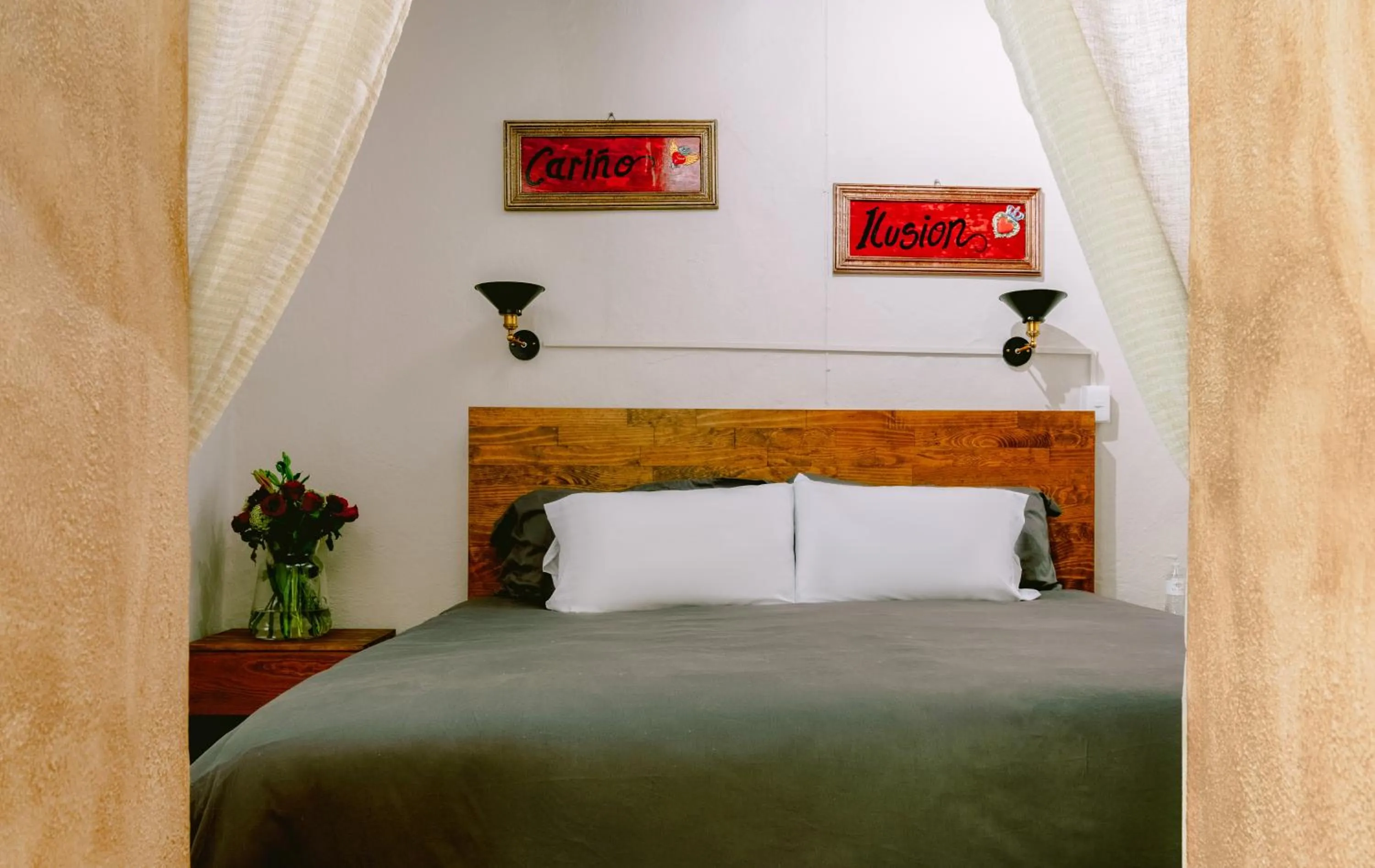 Photo of the whole room, Bed in Te Amo Hotel Boutique