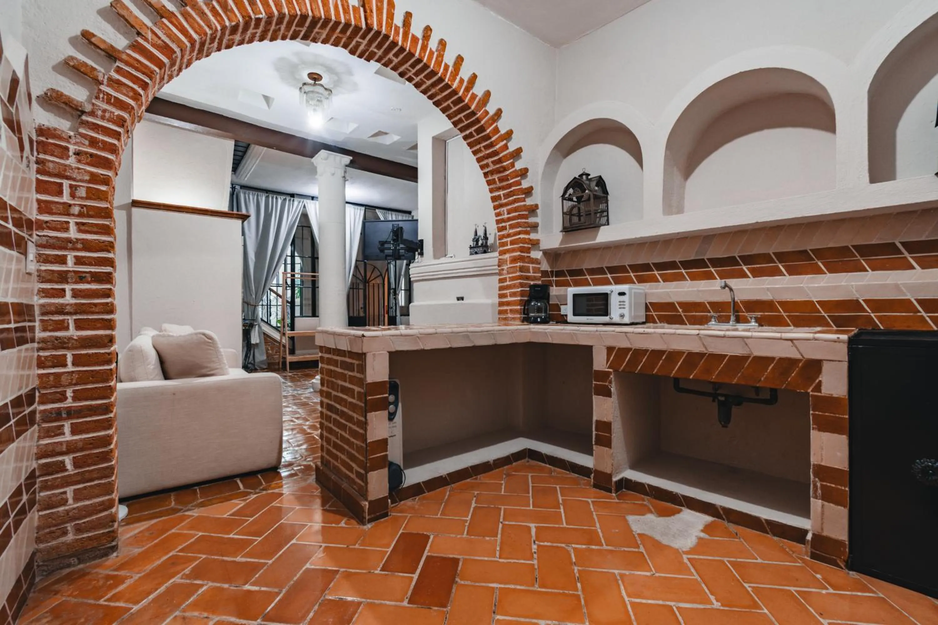 kitchen in Te Amo Hotel Boutique