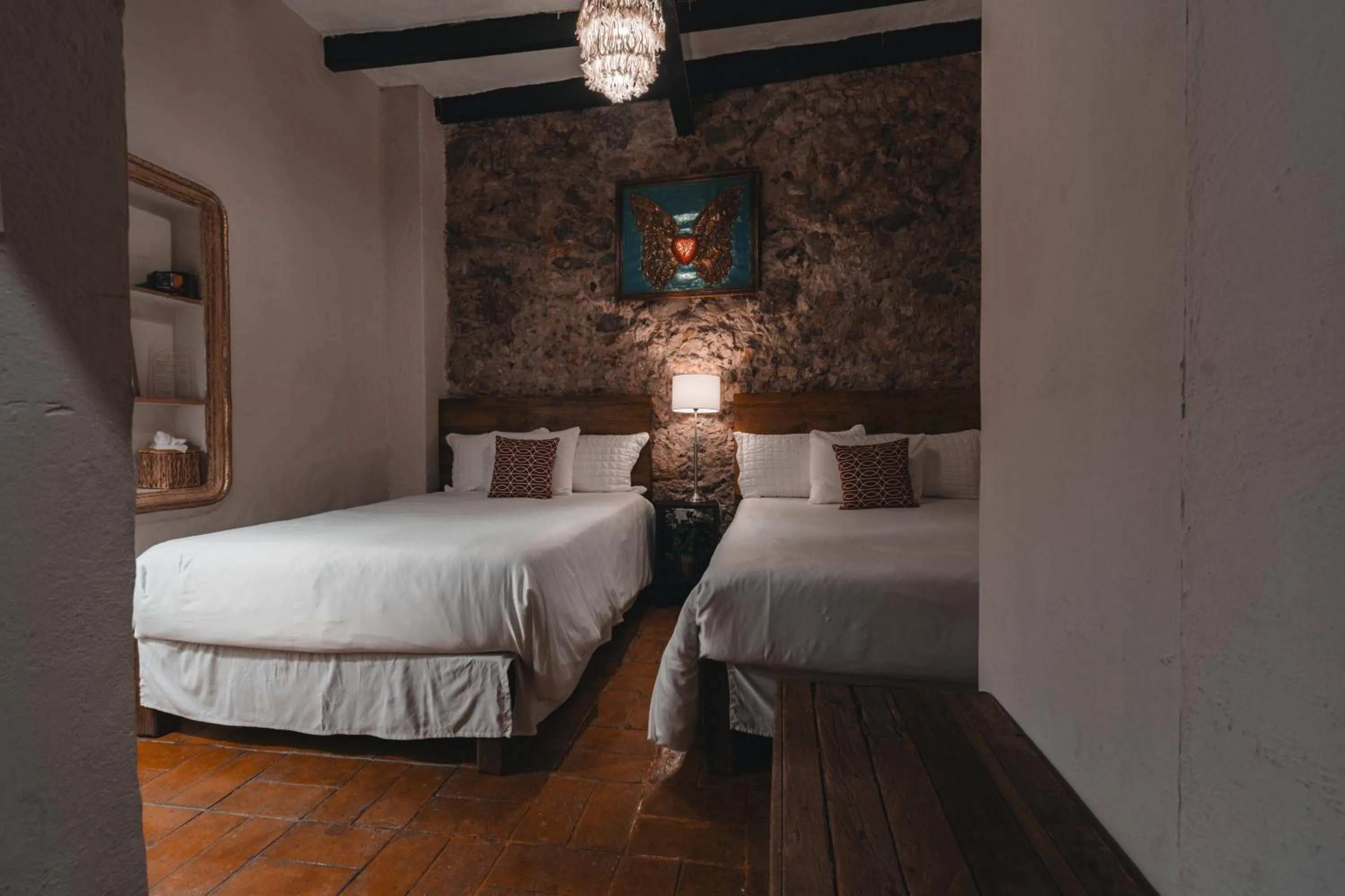 Photo of the whole room, Bed in Te Amo Hotel Boutique