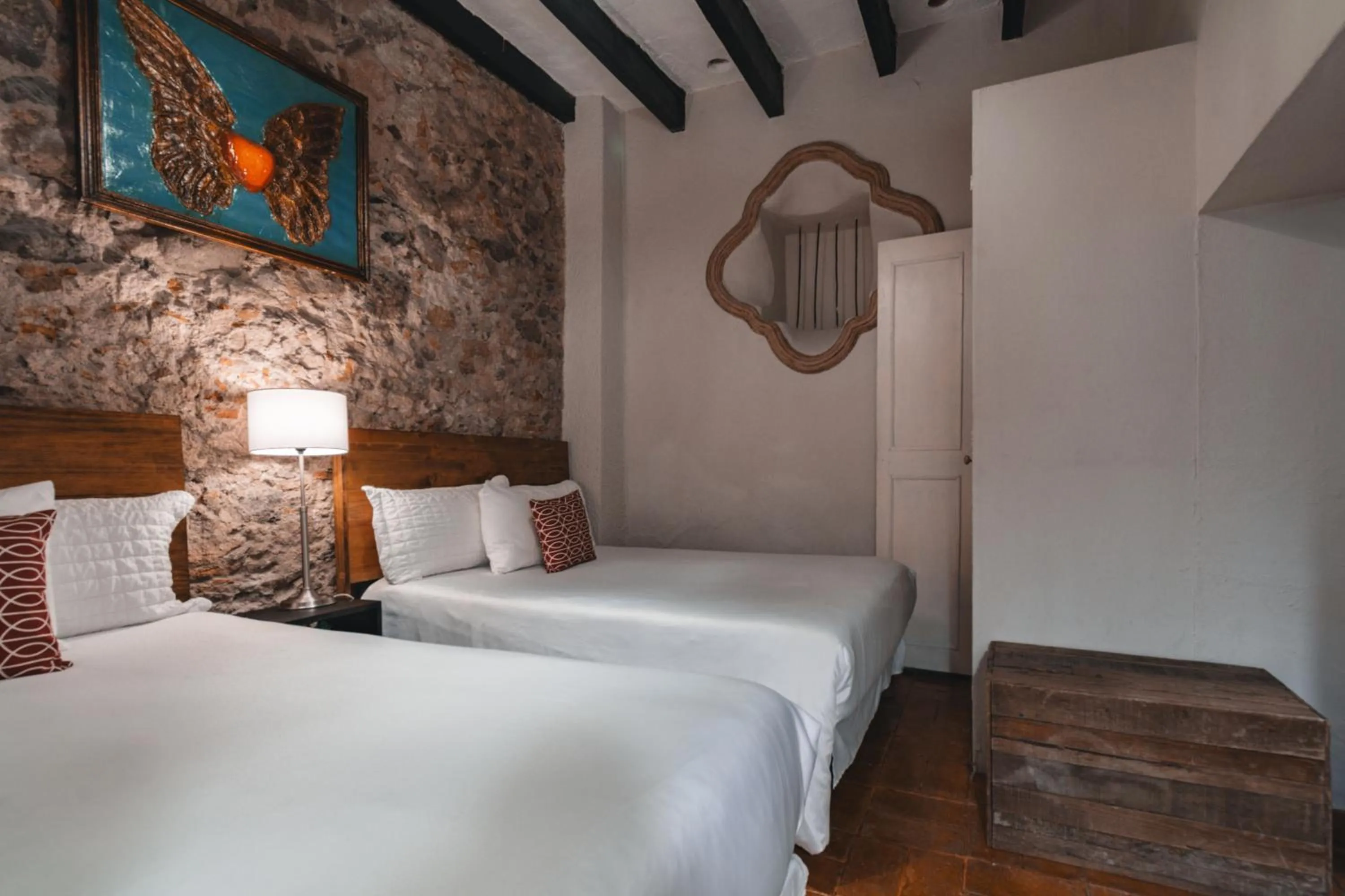 Photo of the whole room, Bed in Te Amo Hotel Boutique