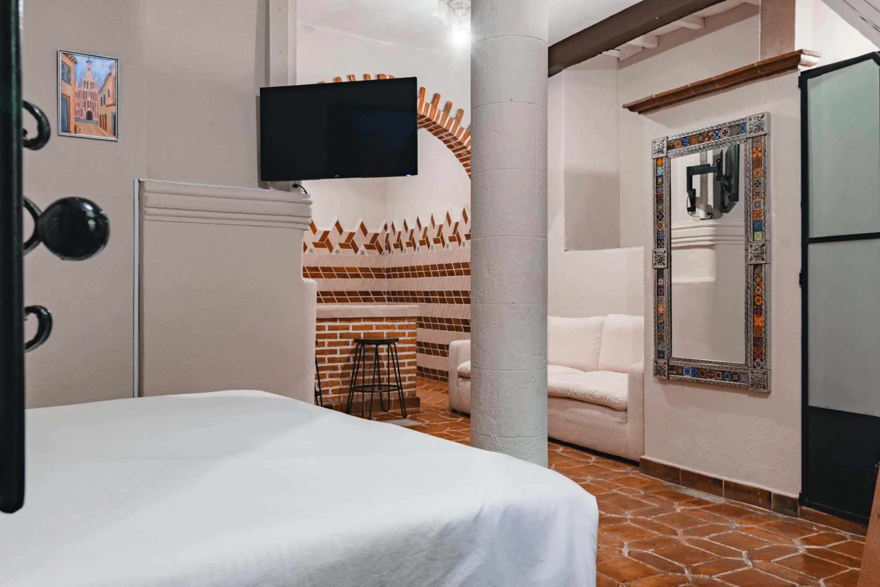 Photo of the whole room, Bed in Te Amo Hotel Boutique