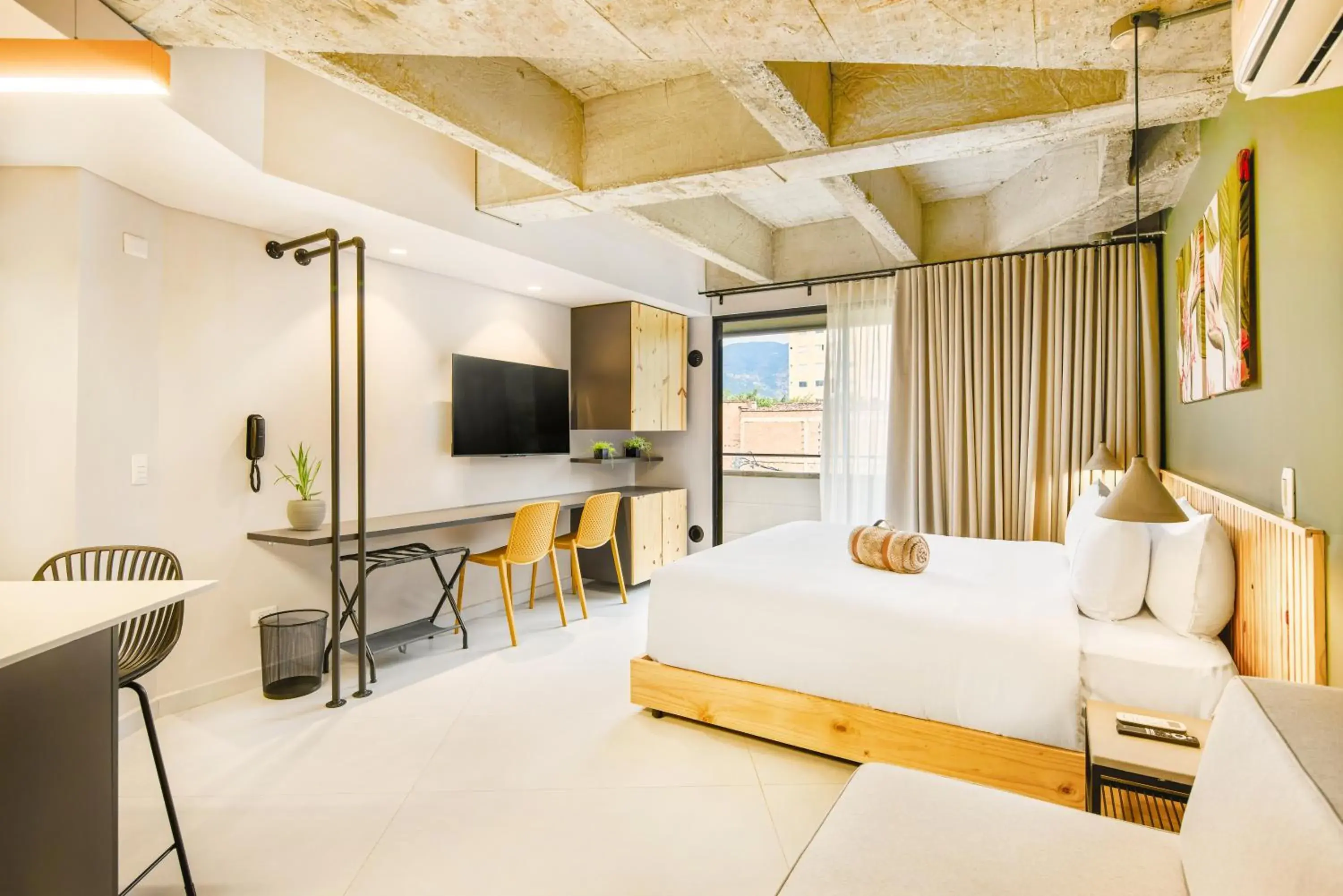 Bed in Firenze Lofts Bed in Firenze Lofts