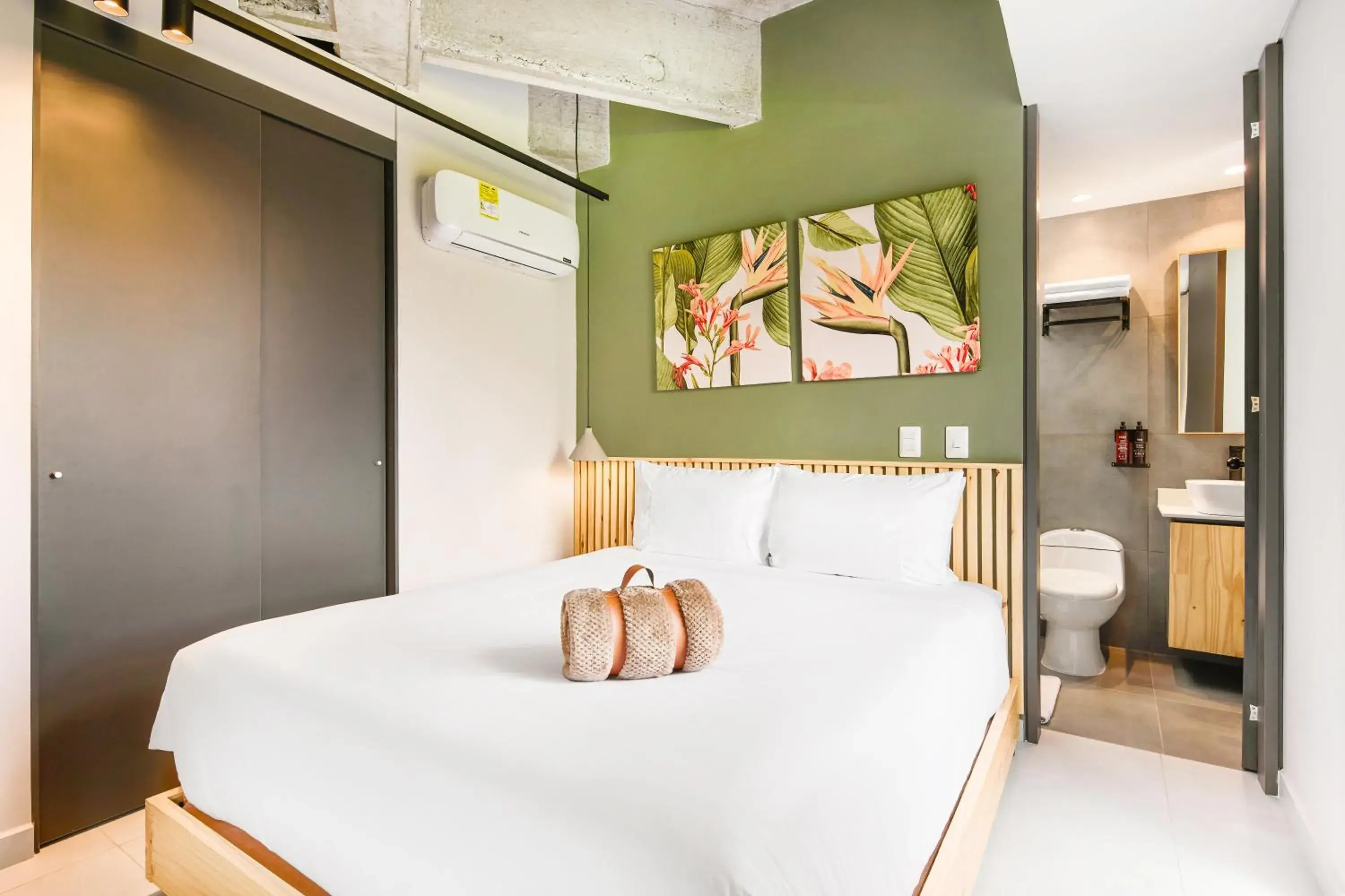 Bed in Firenze Lofts Bed in Firenze Lofts