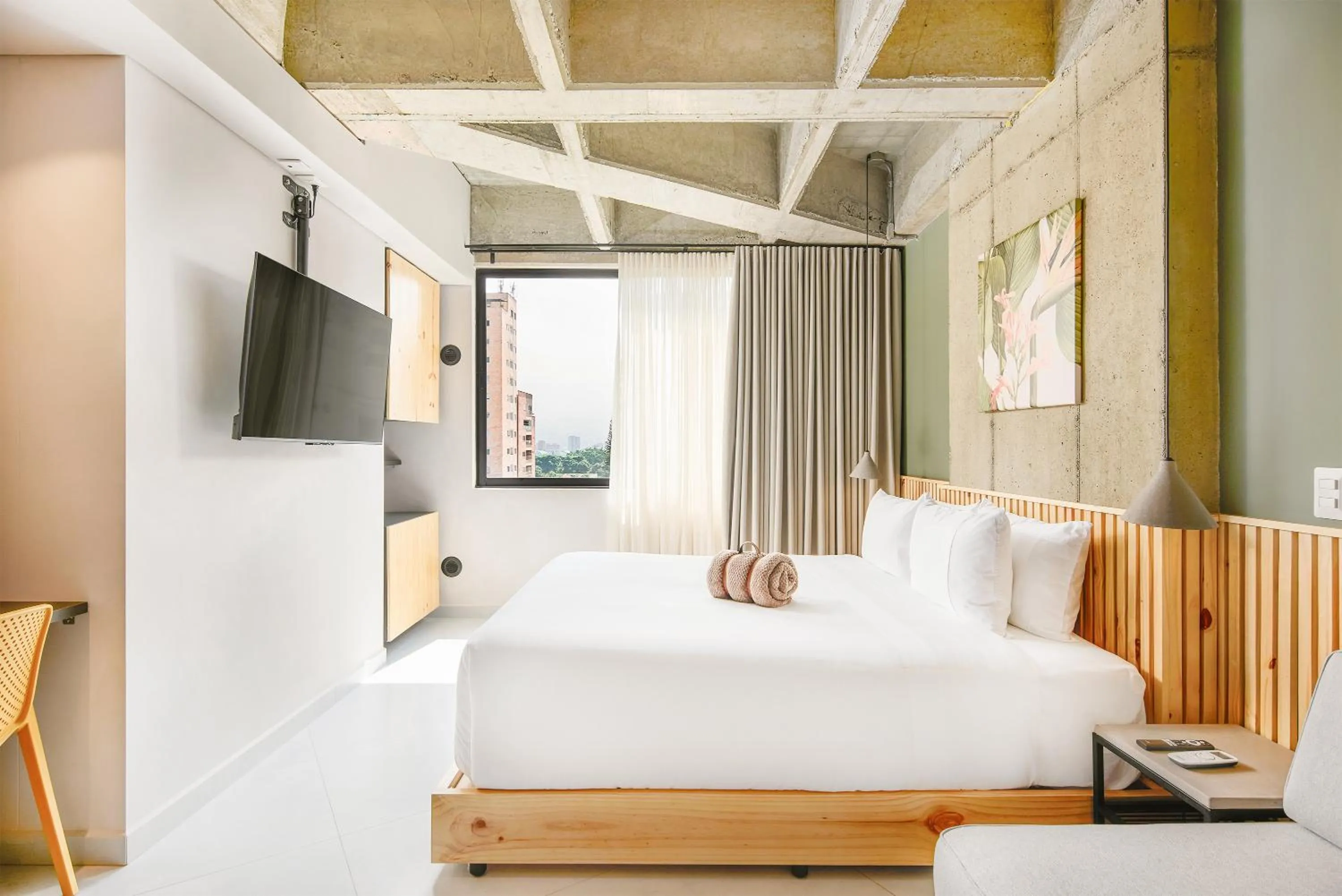 Bed in Firenze Lofts