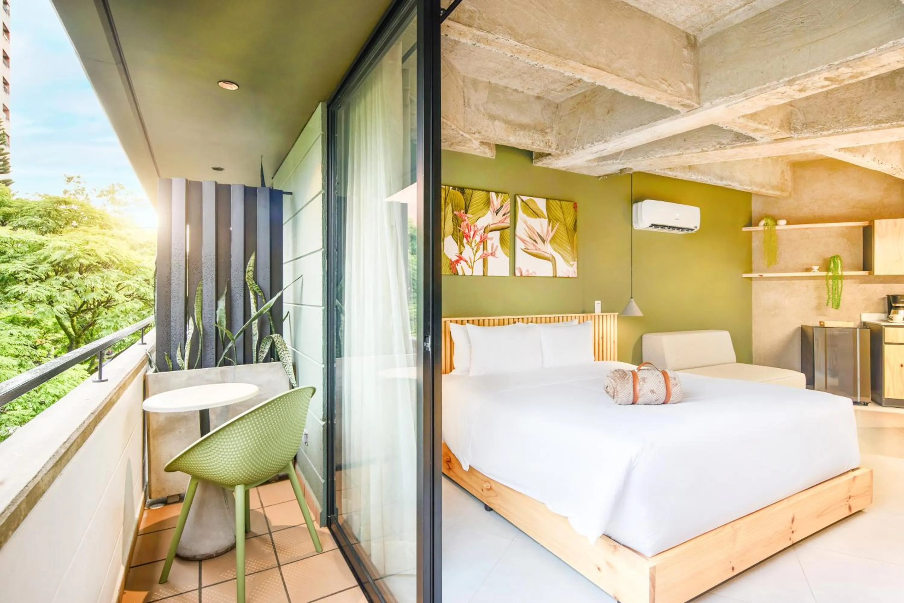 Bed in Firenze Lofts