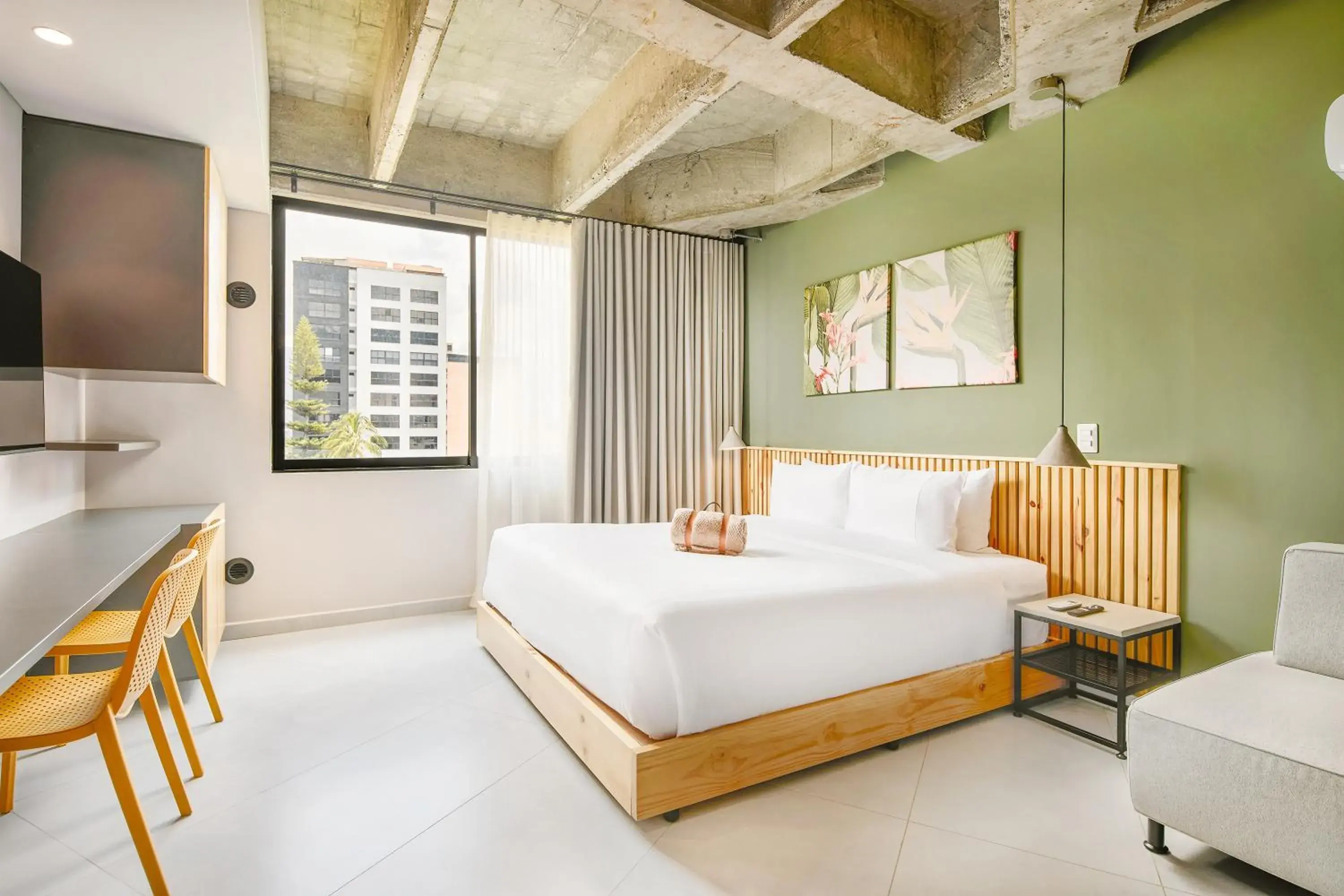 Bed in Firenze Lofts Bed in Firenze Lofts