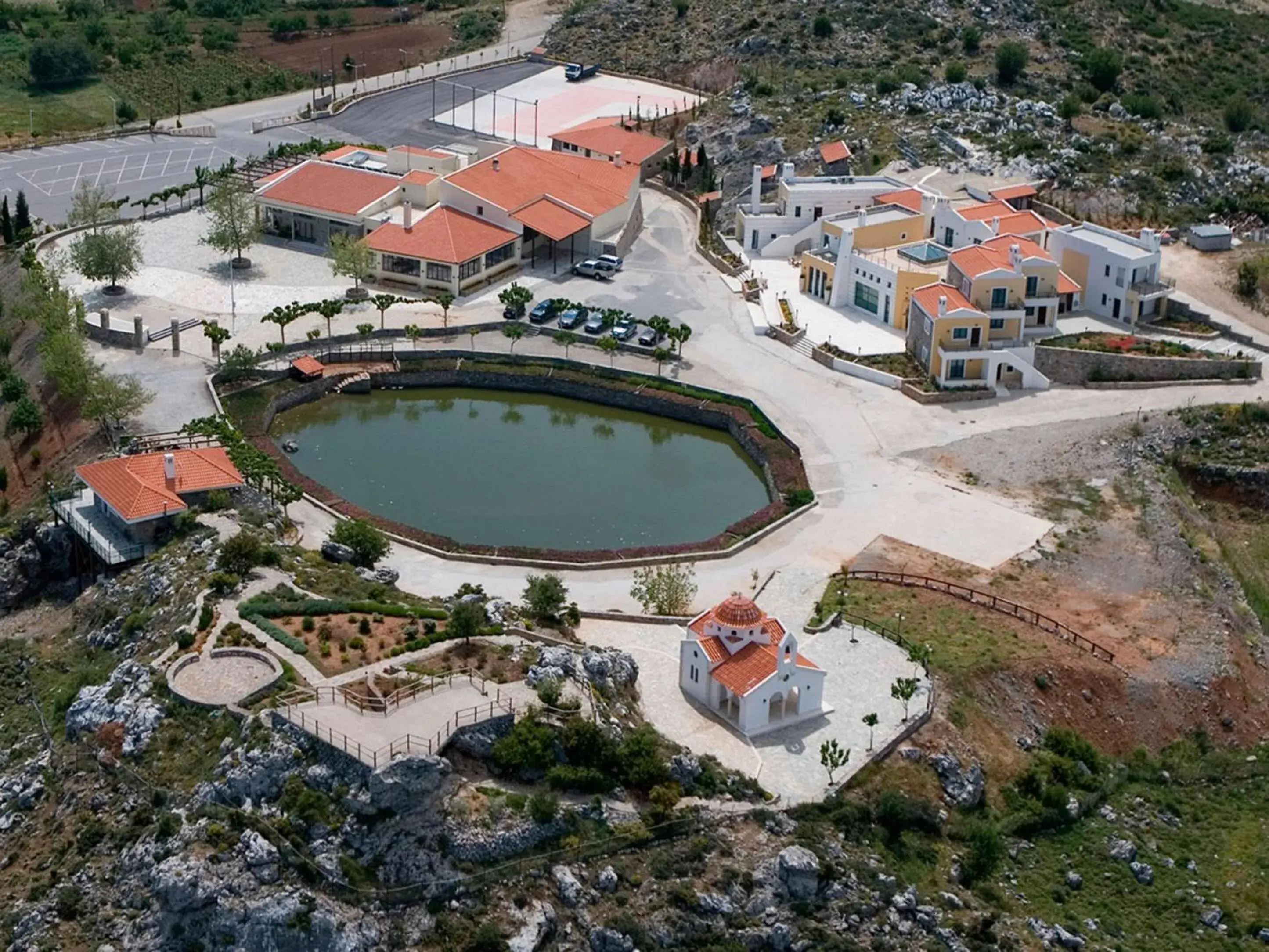 Bird's eye view in Delina Mountain Resort Bird's eye view in Delina Mountain Resort