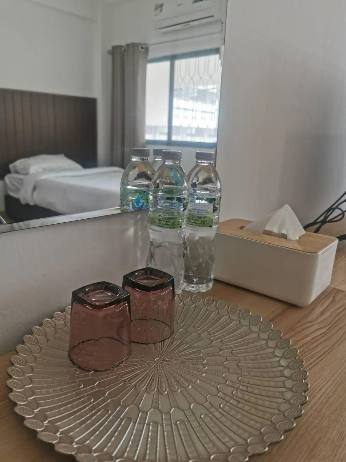 Bed in Ratanasiri Hotel