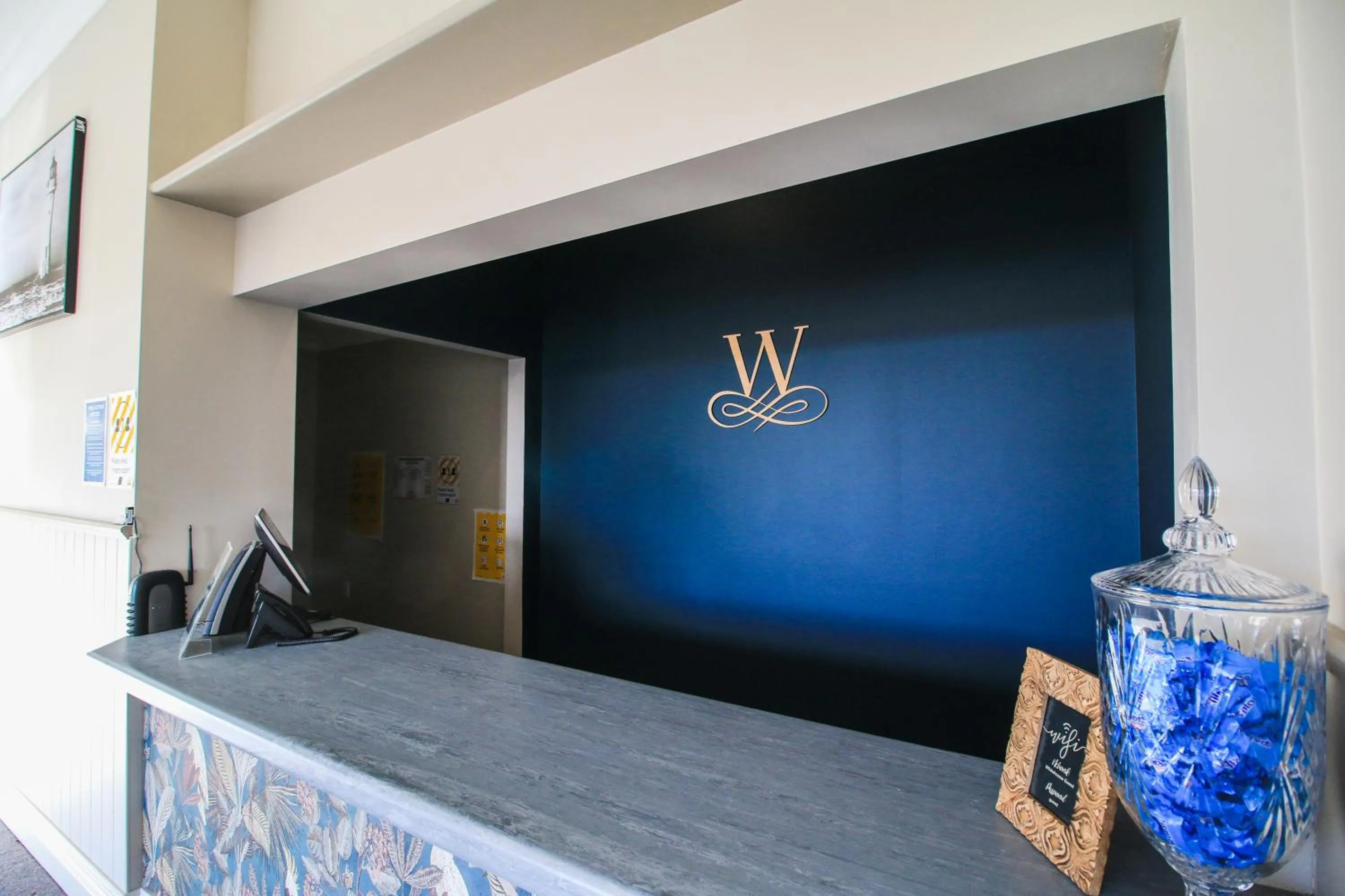 Lobby or reception in Whitehouse Hotel