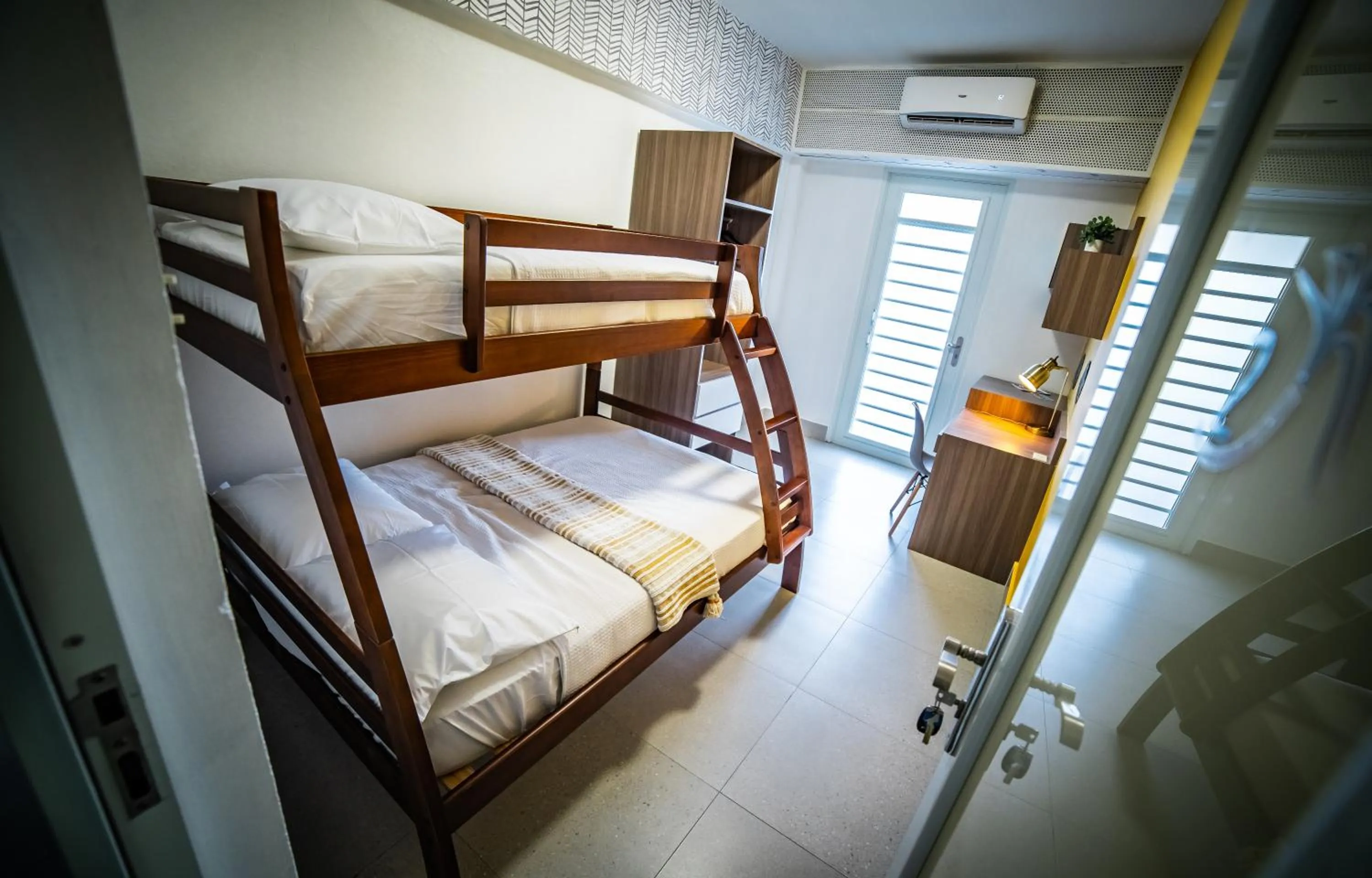 bunk bed, Bed in Melao Lodge